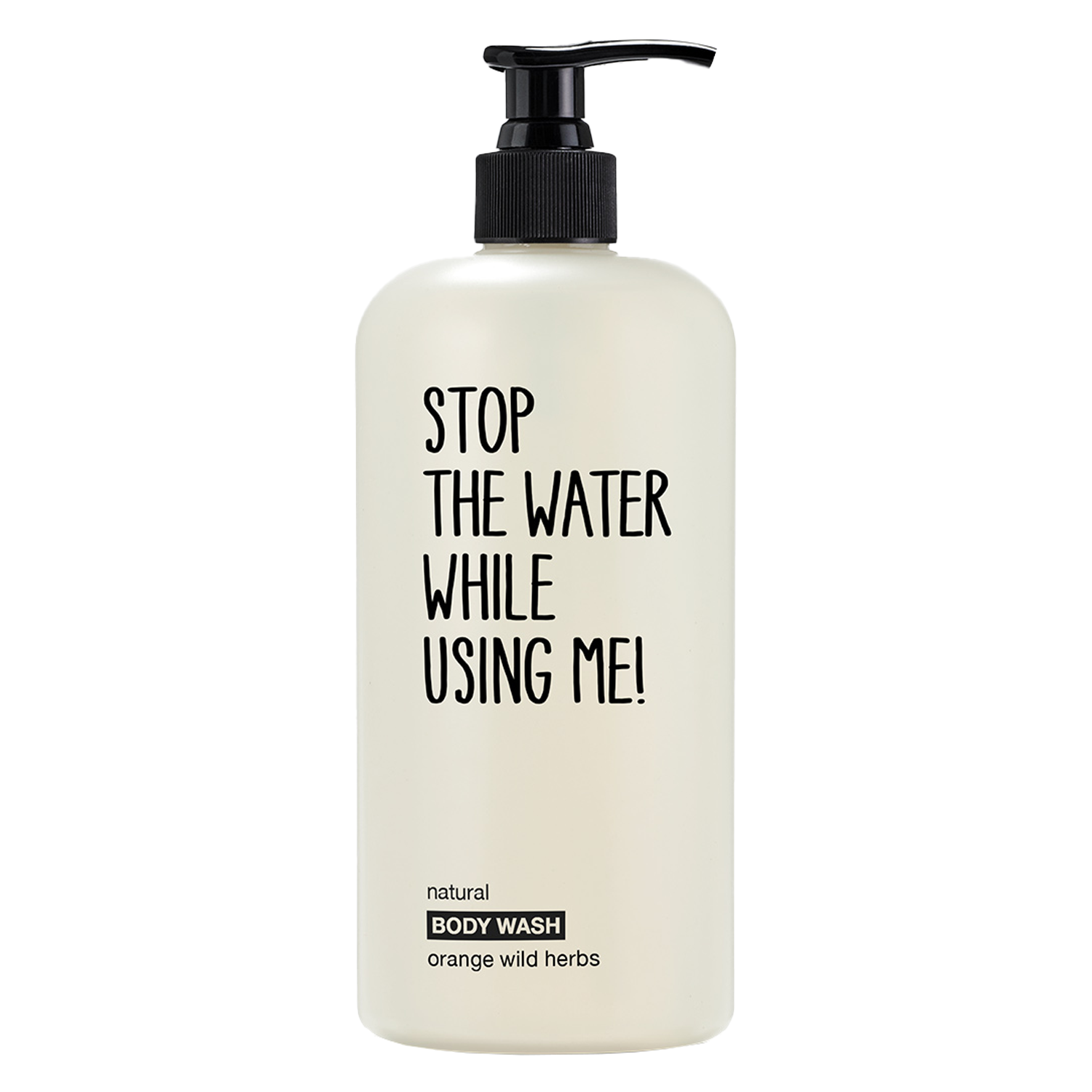 Stop The Water While Using Me! All Natural Body – Orange Wild Herbs Shower Gel 200ml