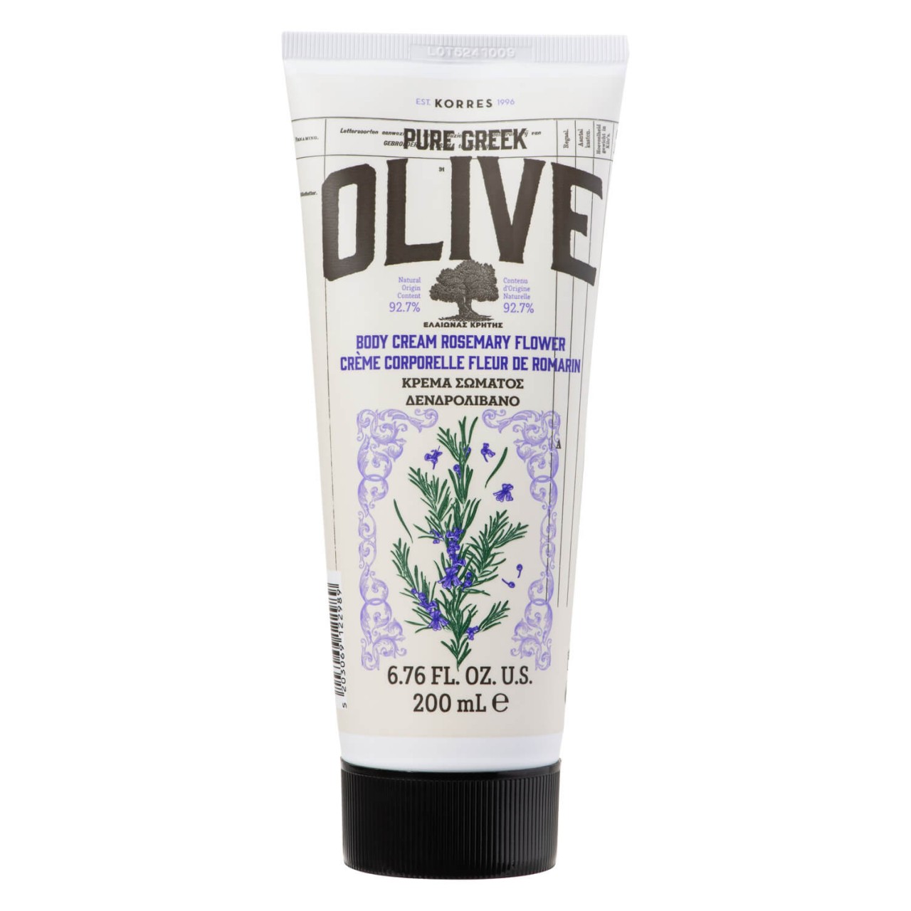 Korres Care - Olive Rosemary Flower Body Milk