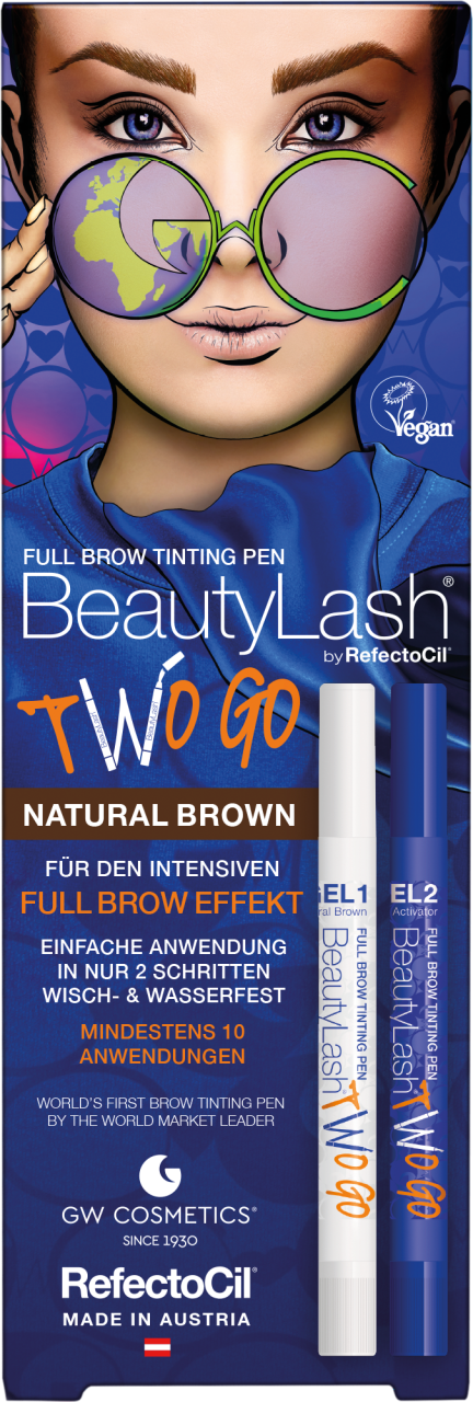 Full Brow Tinting Pen Two Go - Natural Brown