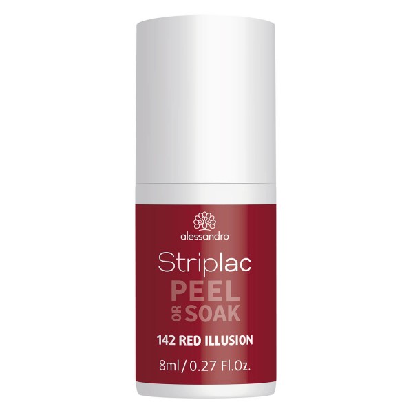 Image of Striplac Peel or Soak - 142 Red Illusion