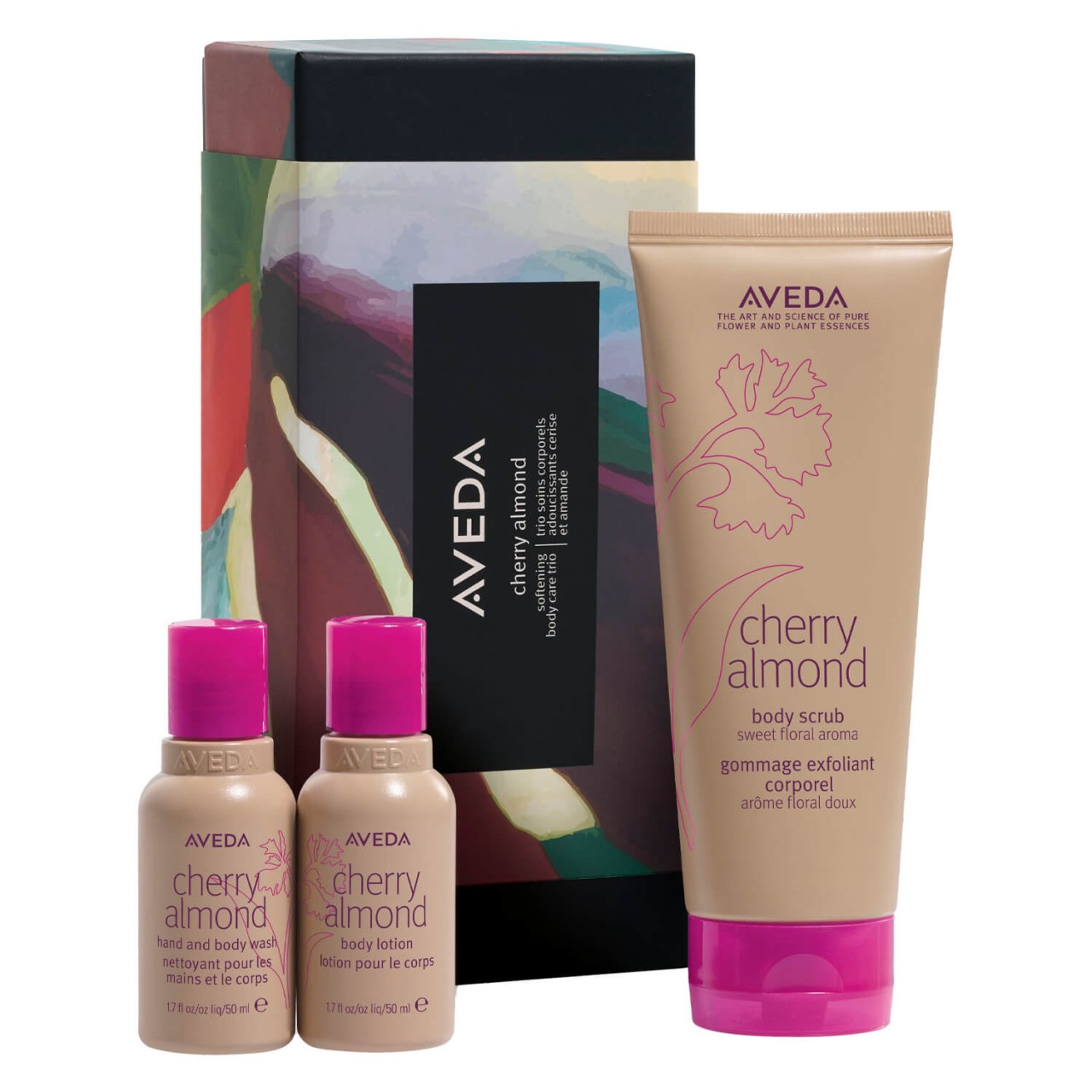 aveda specials - cherry almond body care trio