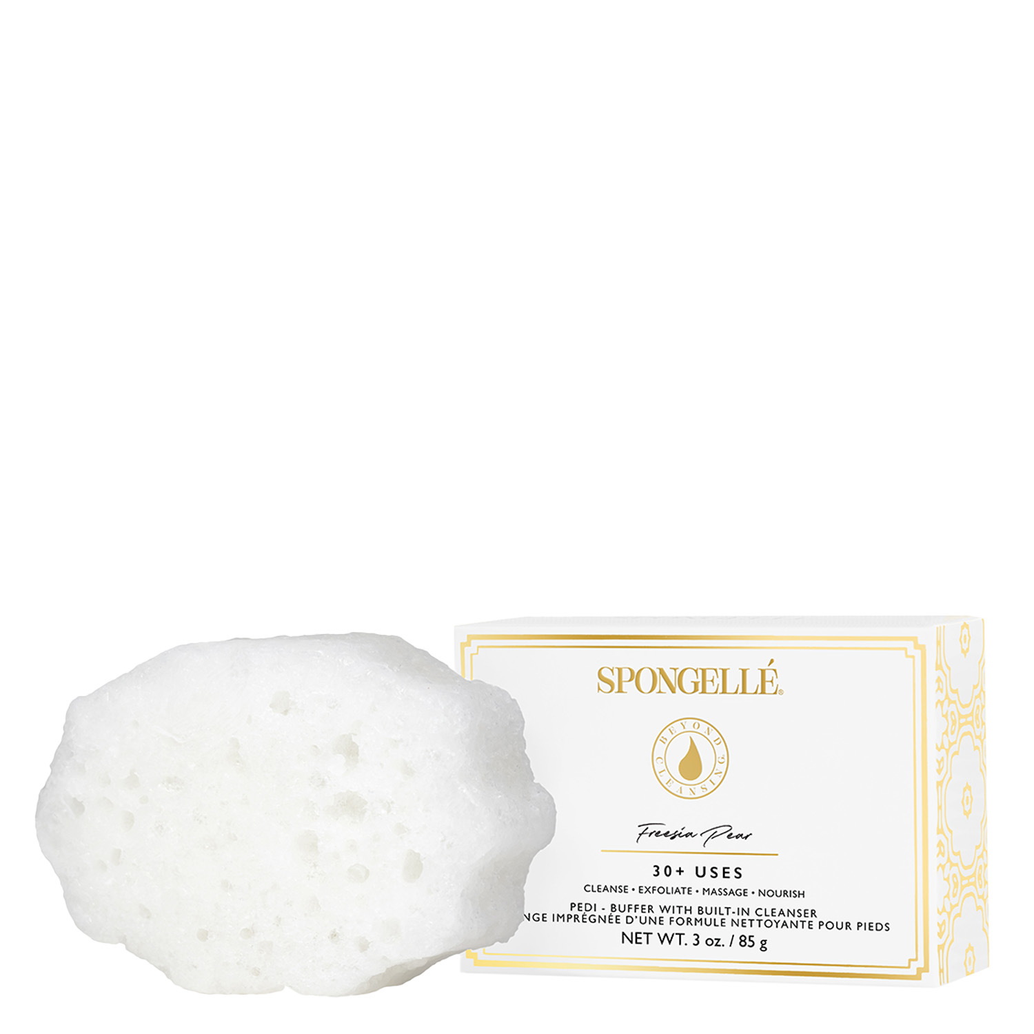 Spongellé Pedi-Buffer - Freesia Pear 85g