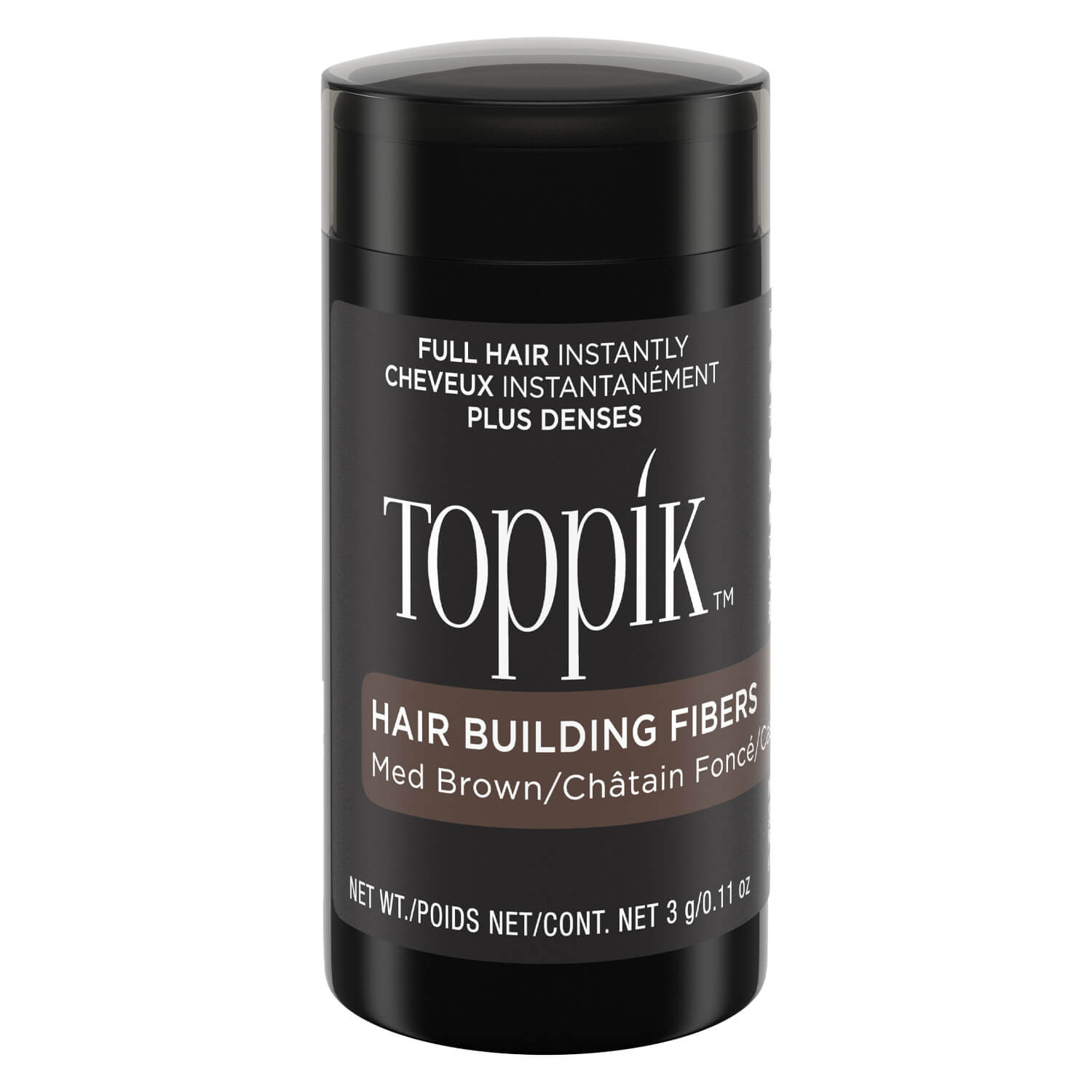 Toppik – Hair Building Fibers Medium Brown 12g