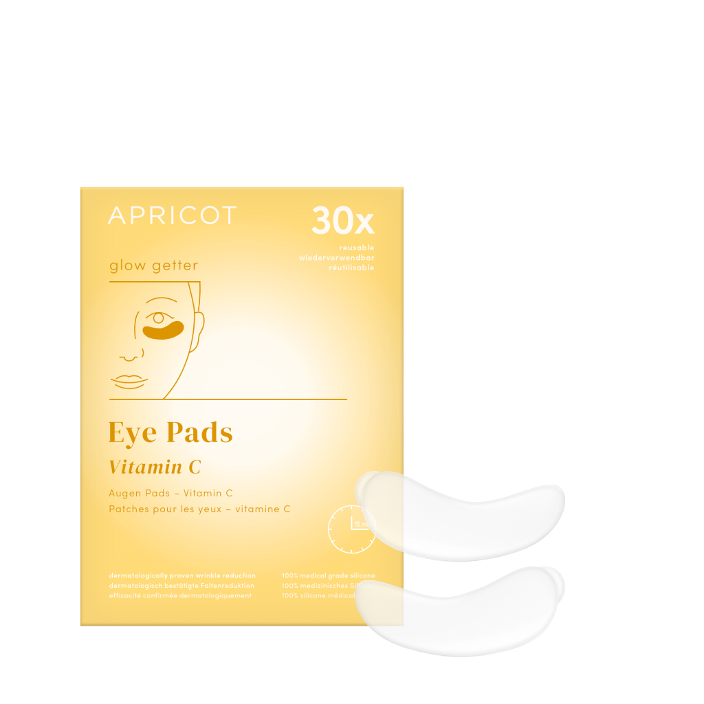 Apricot – Wiederverwendbare Augen Pads Vitamin C Glow Better – 2 Stk. 2x