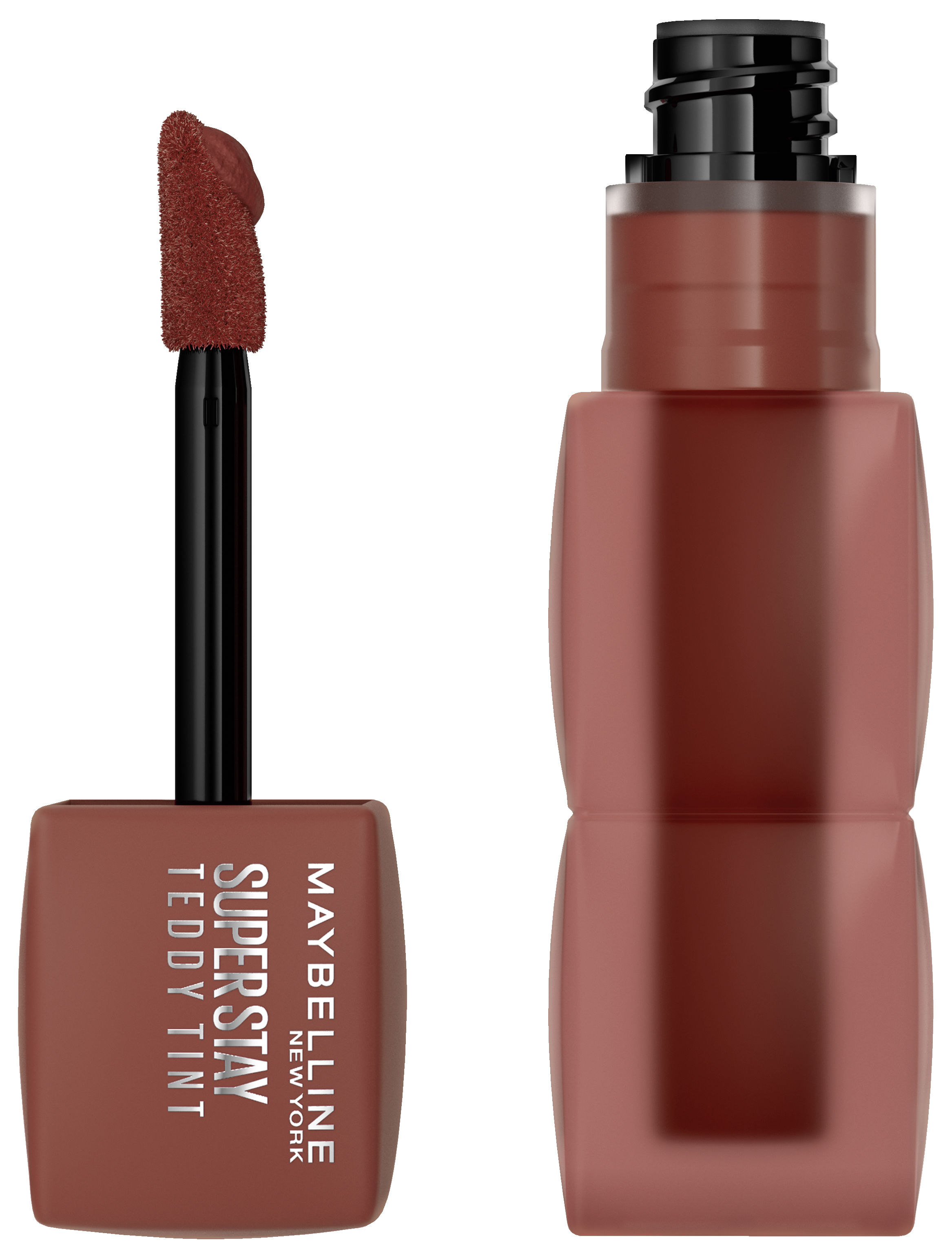 Maybelline New York Makeup - Superstay Teddy Tint Lippenstift 115 Coffe Date 5ml