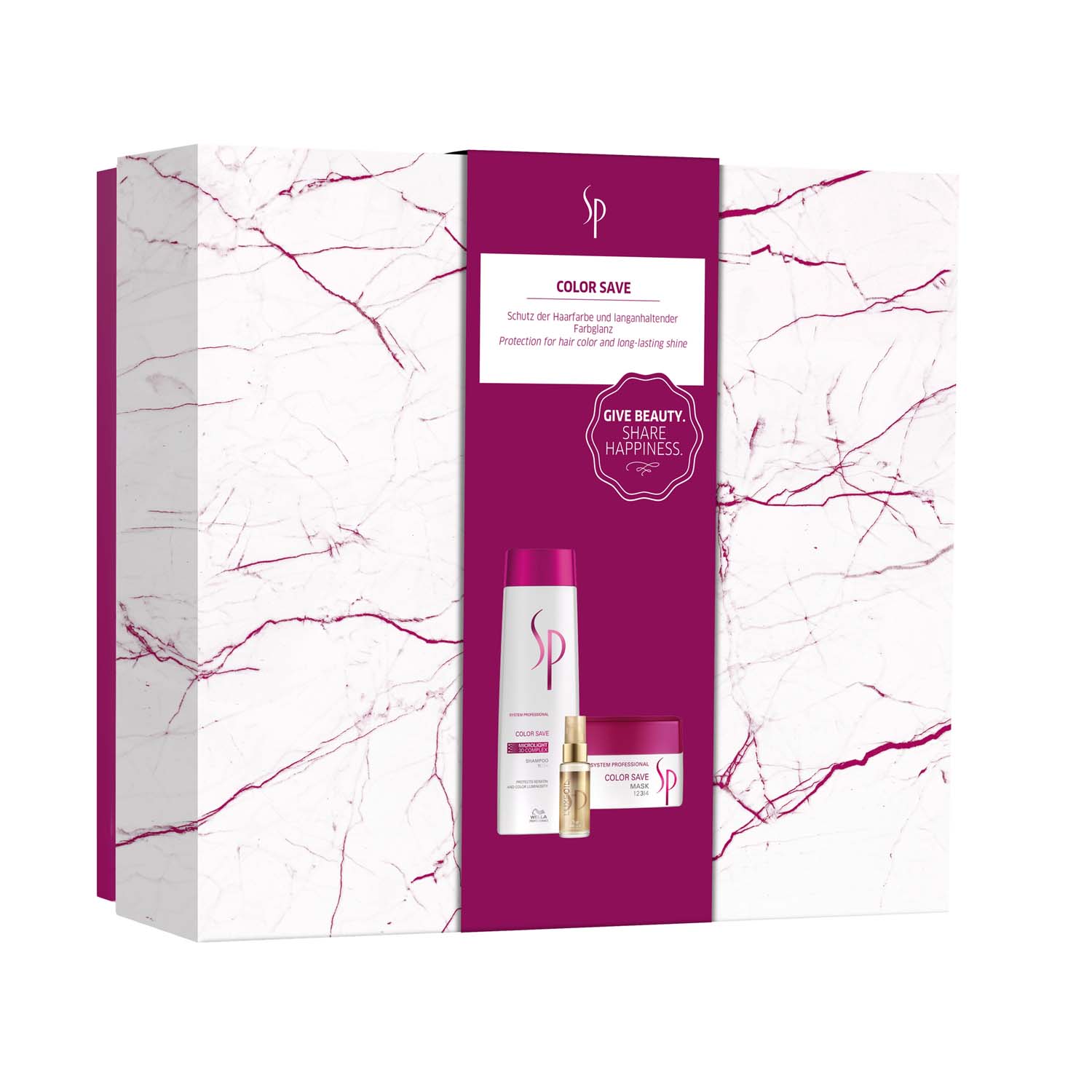 Wella Sp Color Save – Geschenkbox Für Coloriertes Haar 480ml