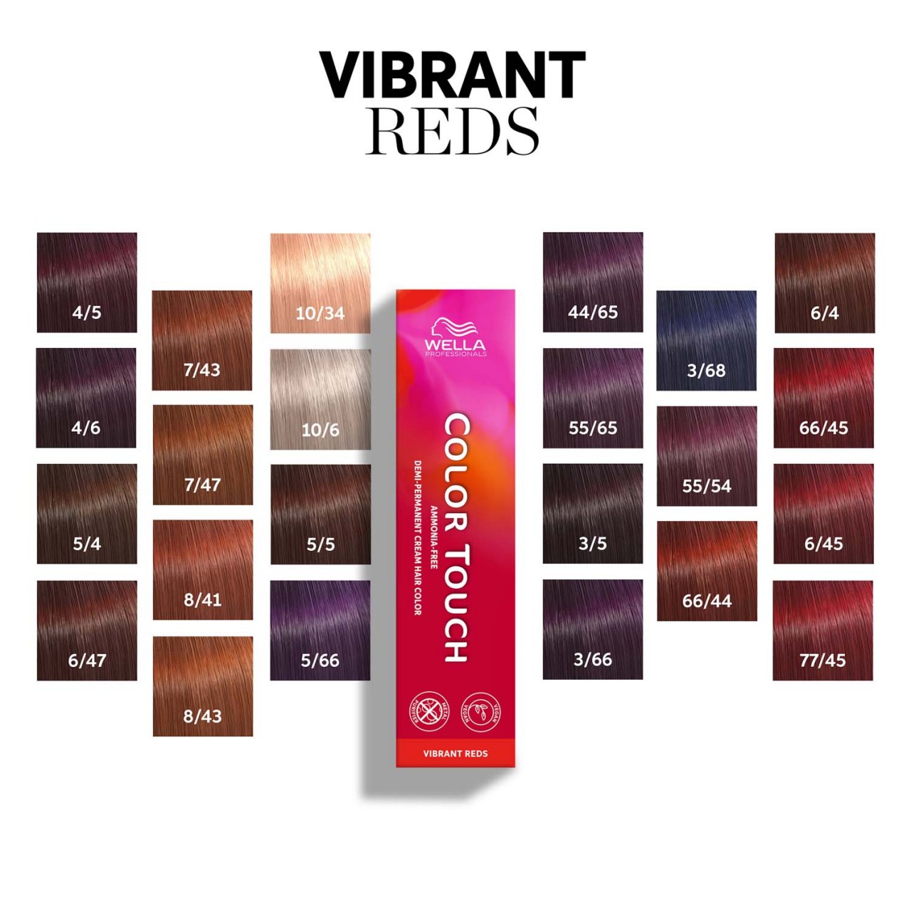 Color Touch Vibrant Reds - P5 55/65