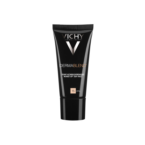 Vichy Dermablend – Korrigierendes Make-Up Fluid Mit Hoher Deckkraft 16 Stunden Halt Spf28 15 Opal 30ml