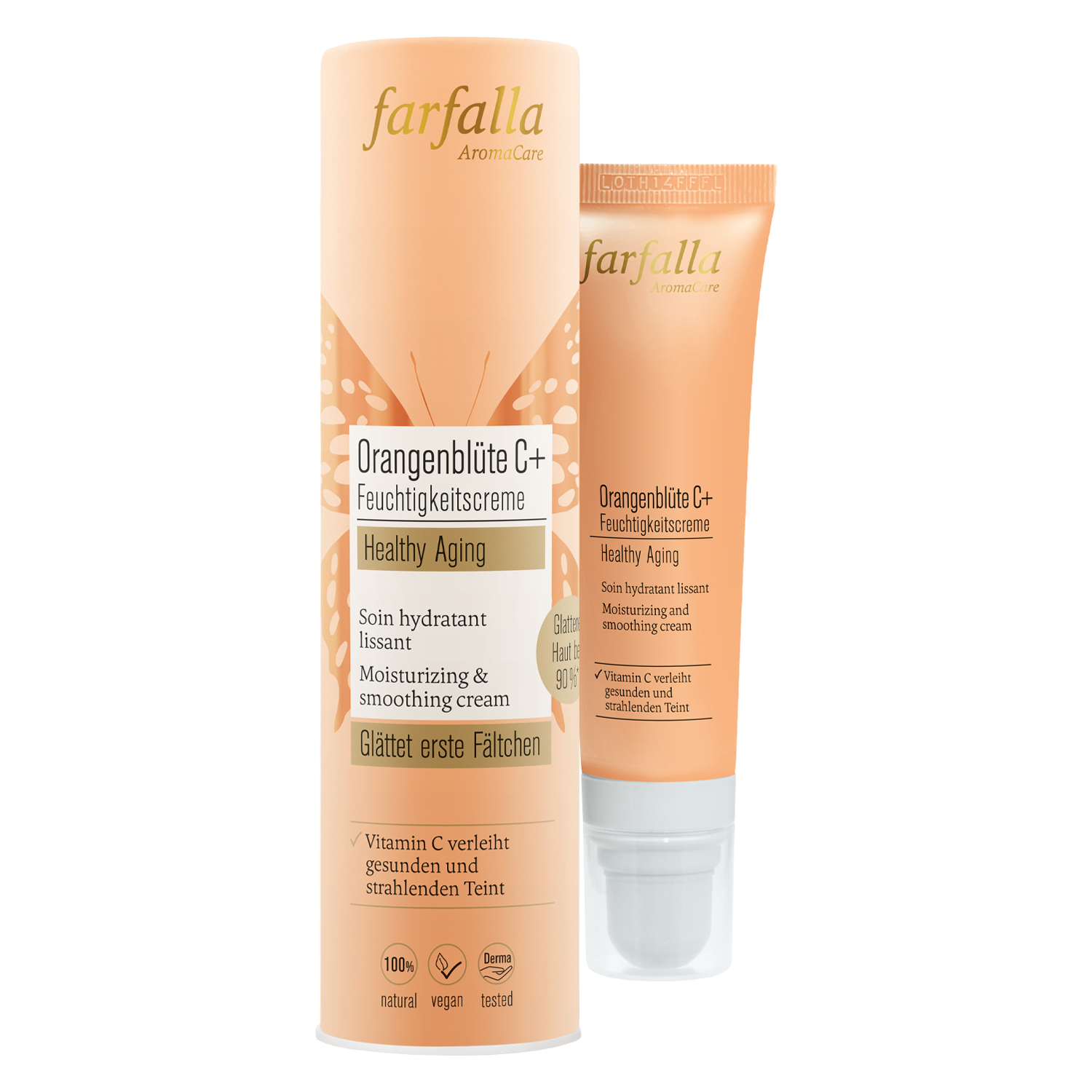 Farfalla Care – Orangenblüte C+ Feuchtigkeitscreme Healthy Aging 30ml