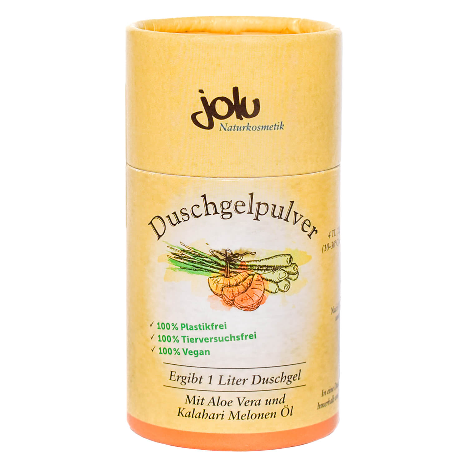 Jolu – Duschgelpulver Mandarine/Lemongras