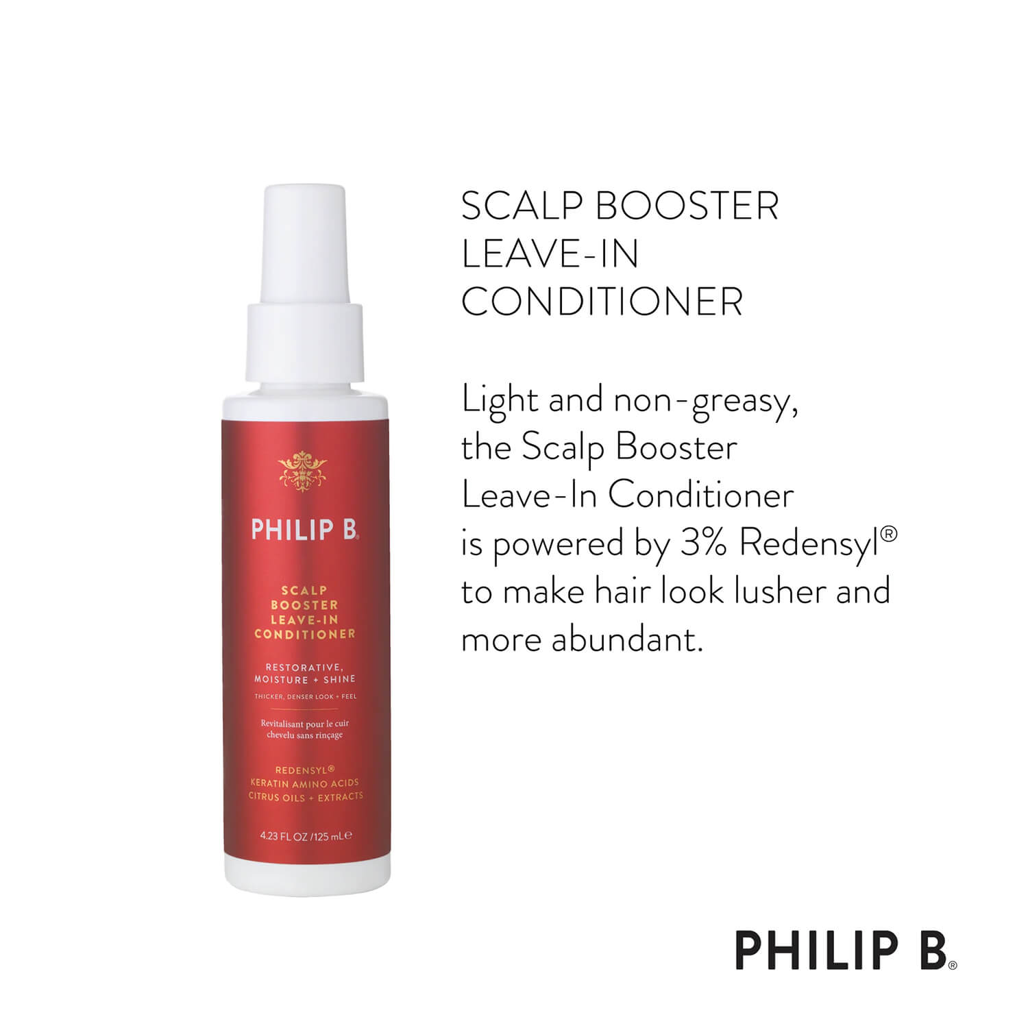 Philip B Scalp Booster Leave-In Conditioner | PerfectHair.ch