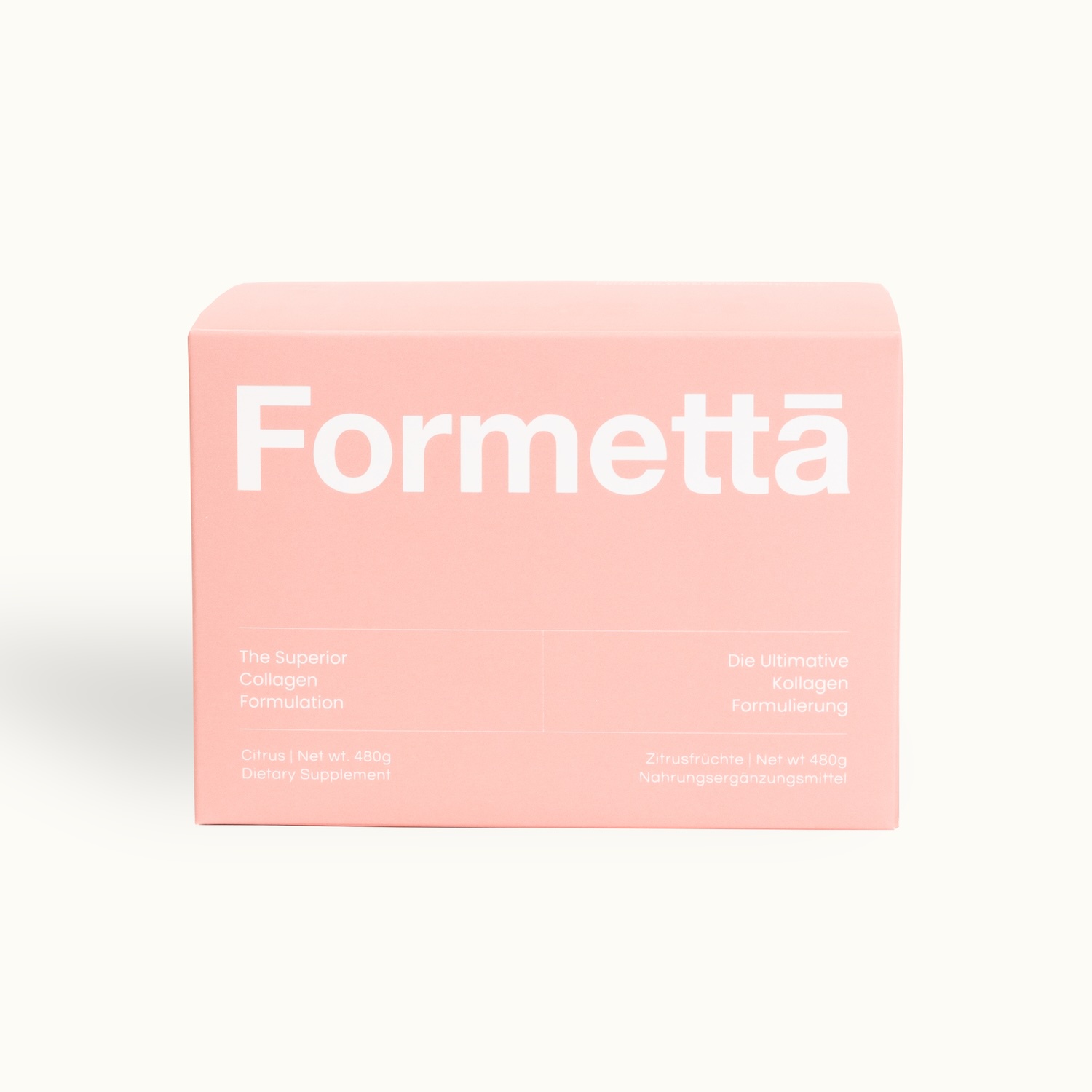 Formetta – Ultimative Kollagen Formulierung Box Zitrusfrüchte 480g