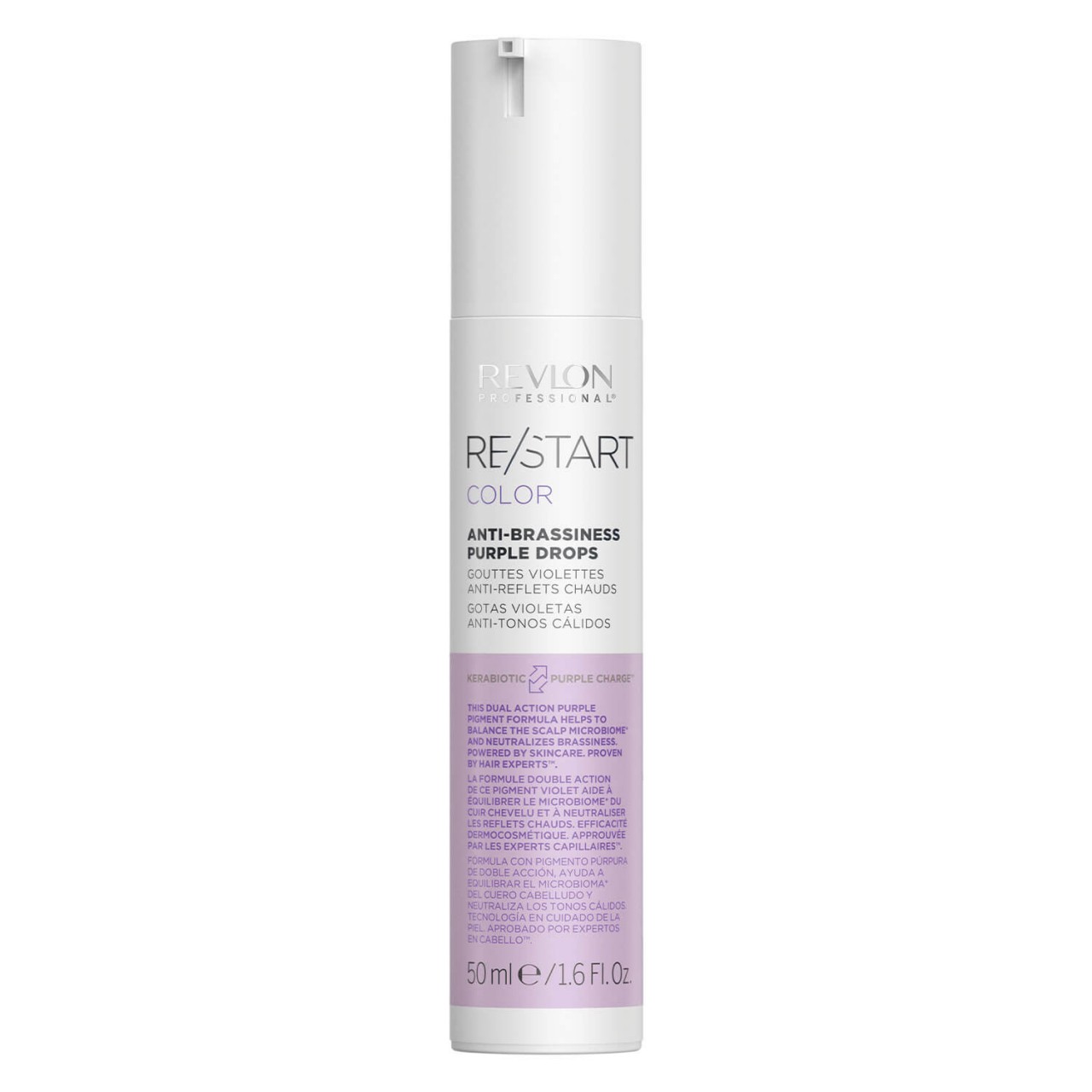 RE/START COLOR - Anti-Brassiness Purple Drops