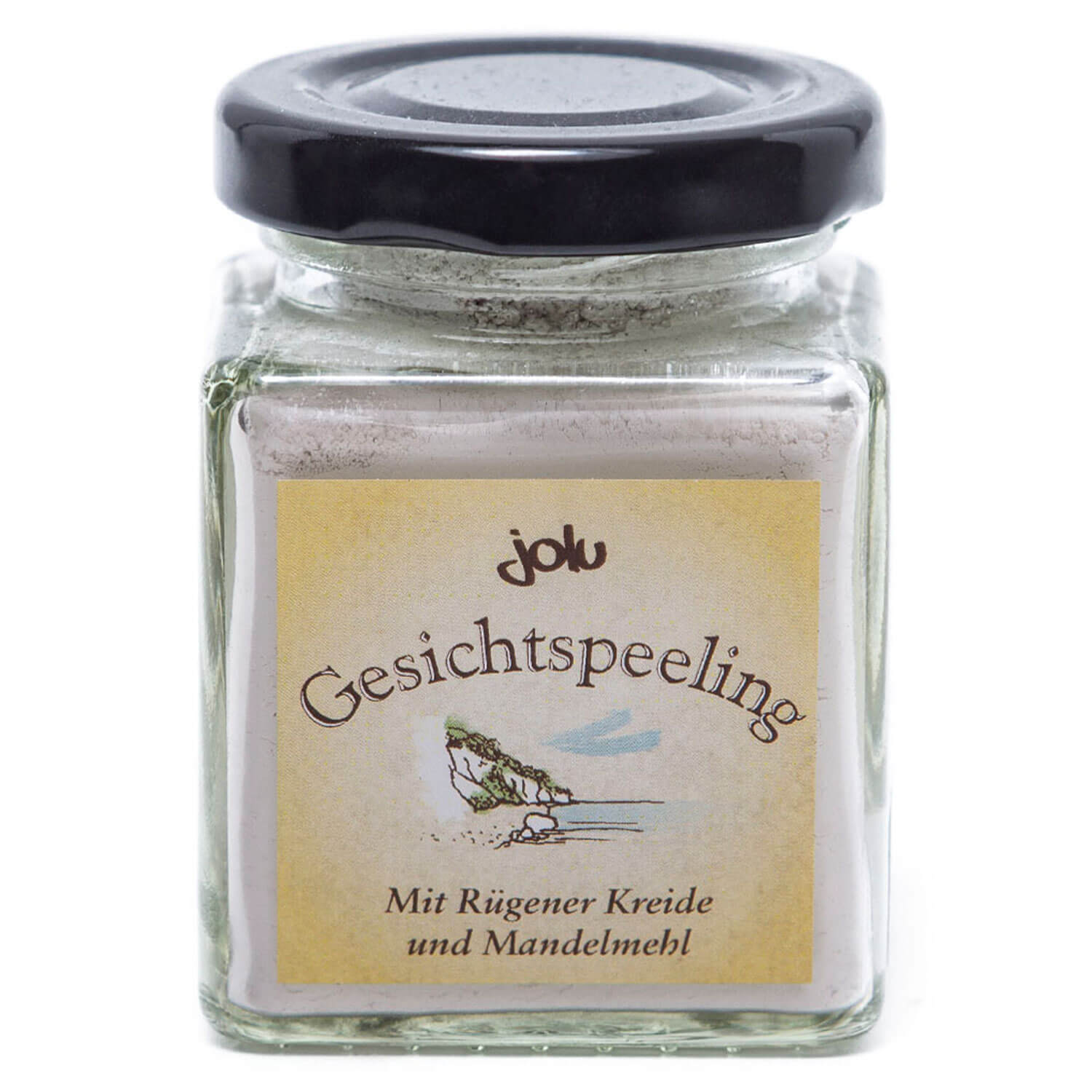 Jolu – Gesichtspeeling Kreide Und Mandelmehl 80g