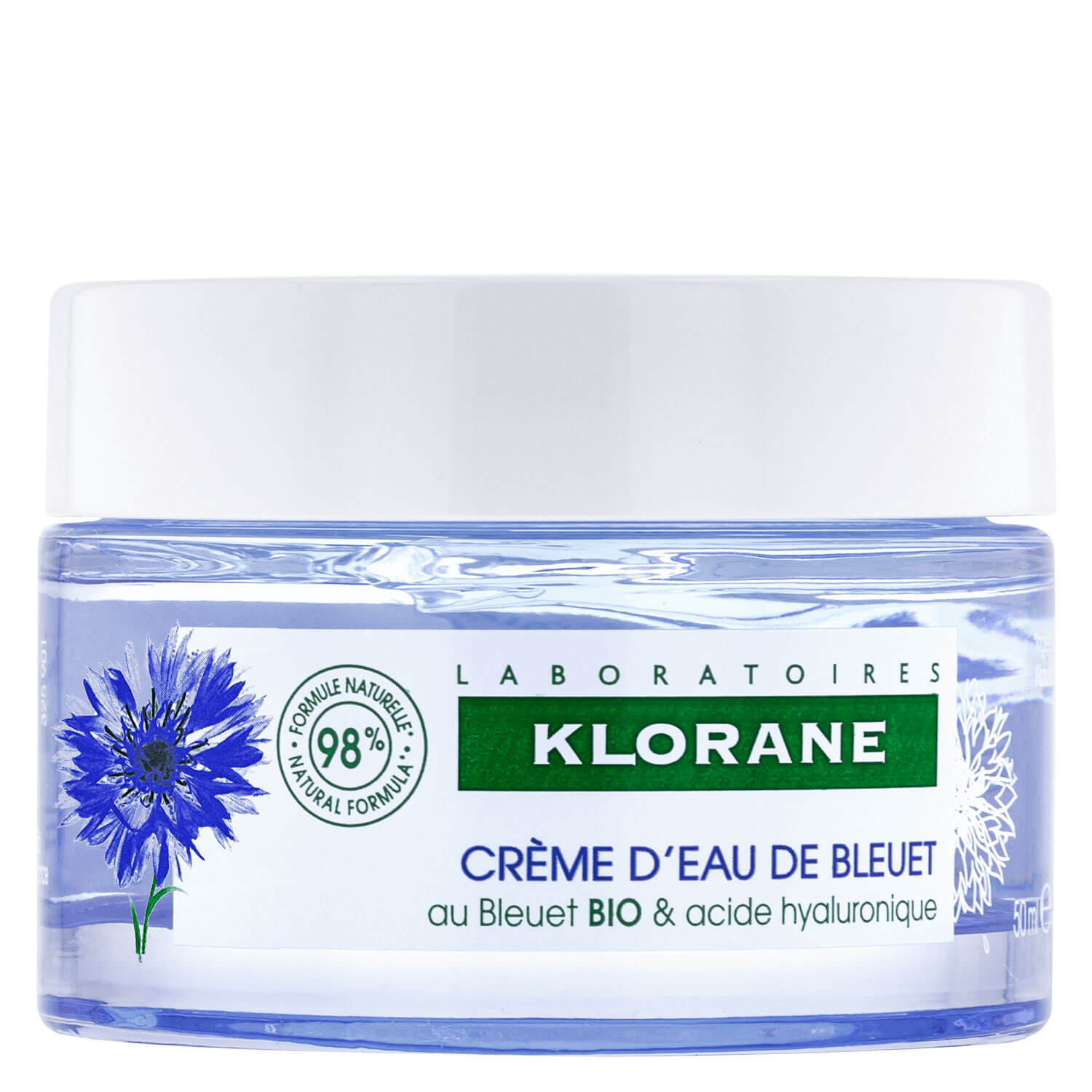 Klorane Bleuet – Bio Feuchtigkeitscreme 50ml