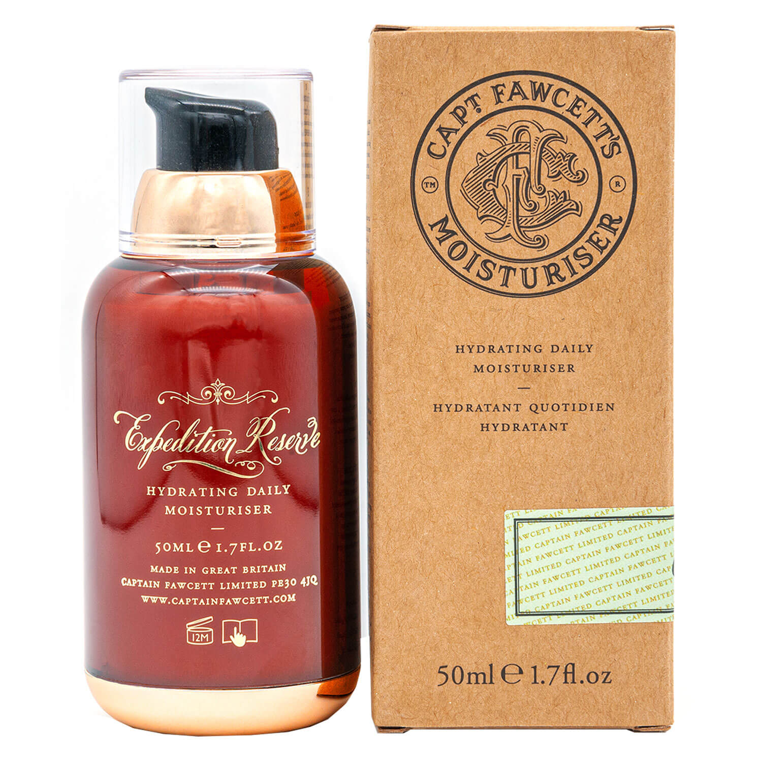 Capt. Fawcett Care – Expedition Reserve Moisturiser 50ml