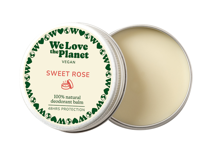 We Love The Planet - Deocreme Sweet Rose 35g