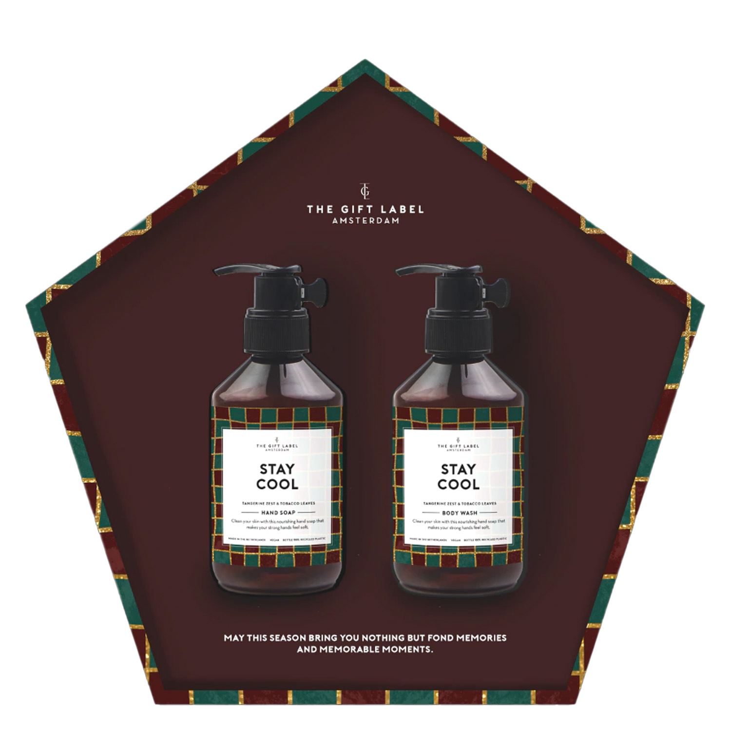 The Gift Label Tgl Gift – Stay Cool Pentagoinal Box