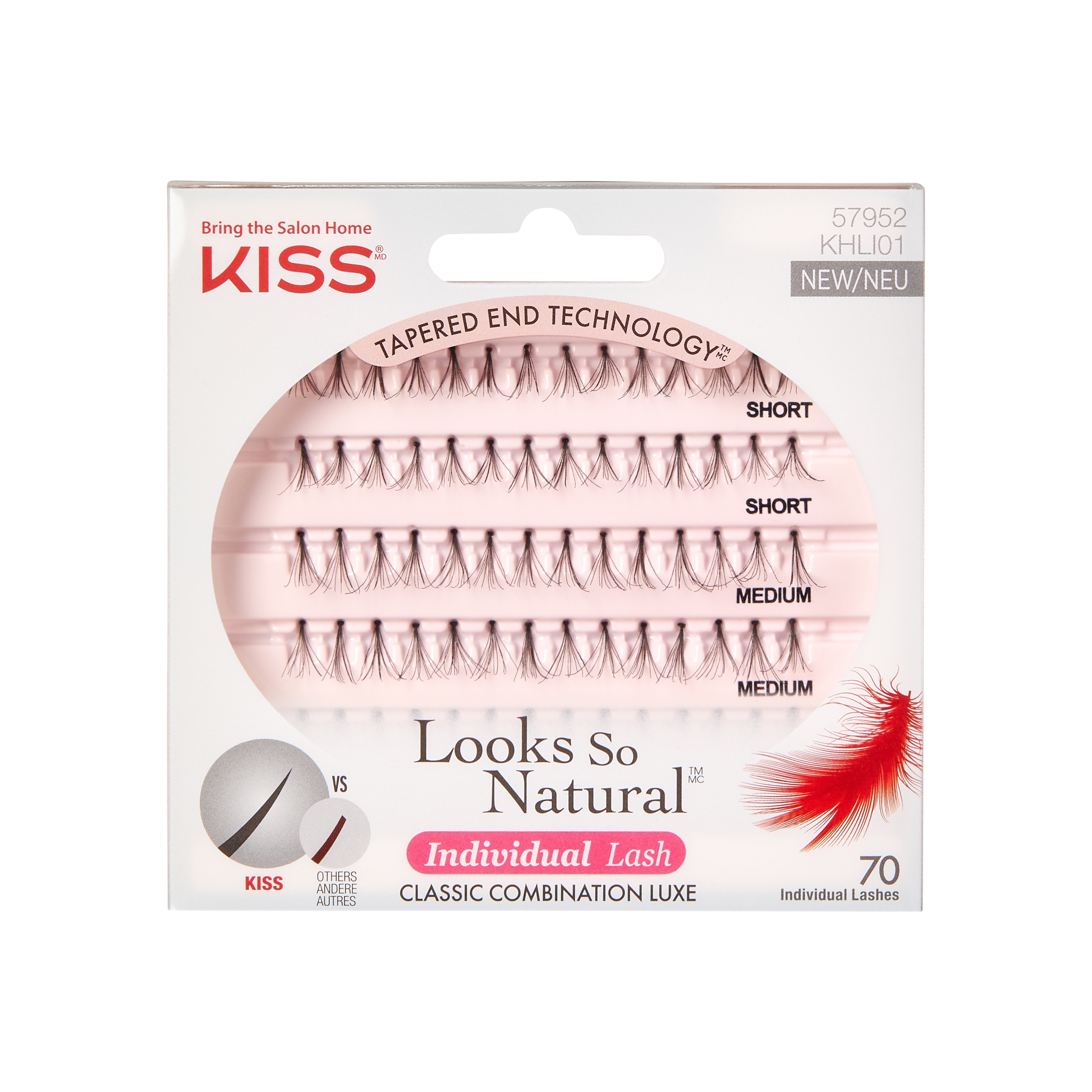 Kiss Lashes - Haute Couture Individual. Lashes Co 1stk