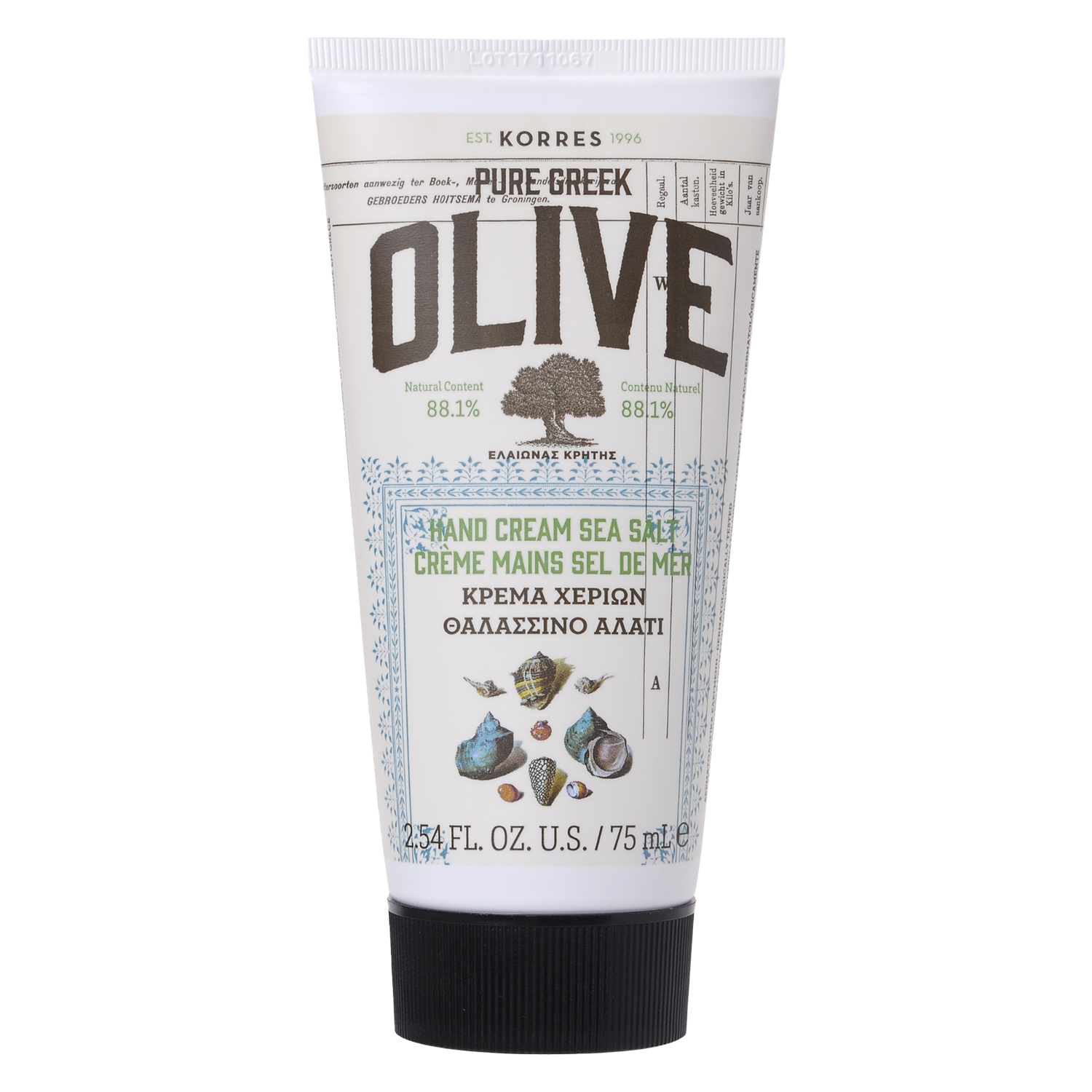 Korres Care – Olive Sea Salt Handcreme 75ml