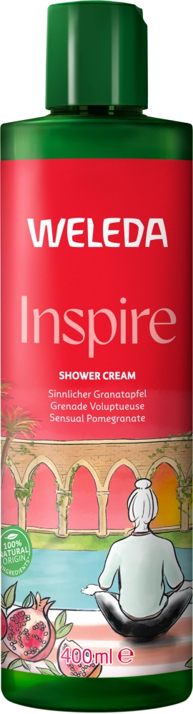 Weleda - Duschcreme Inspire Granatapfel 400ml