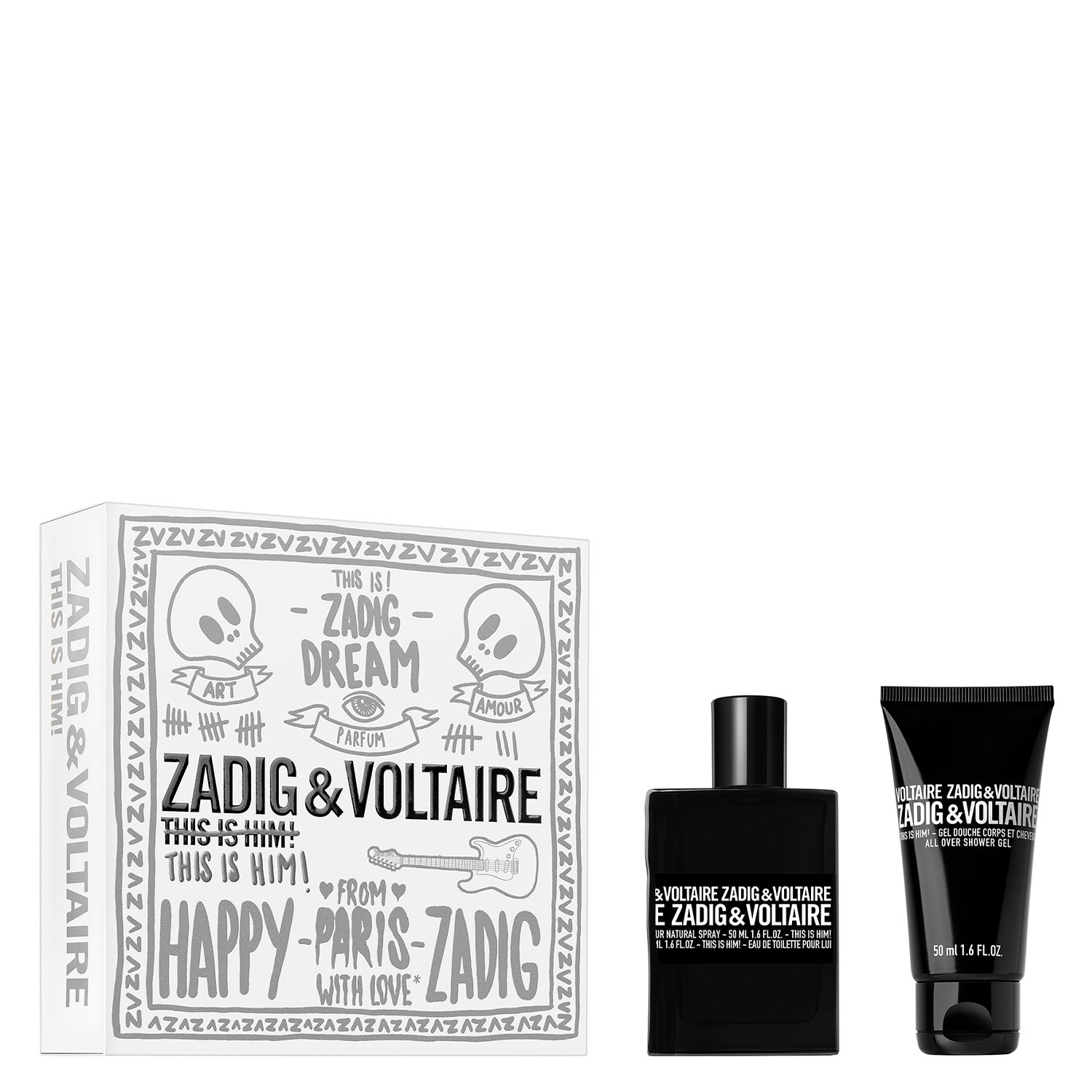 Zadig & Voltaire This Is Him! - Eau De Toilette Set