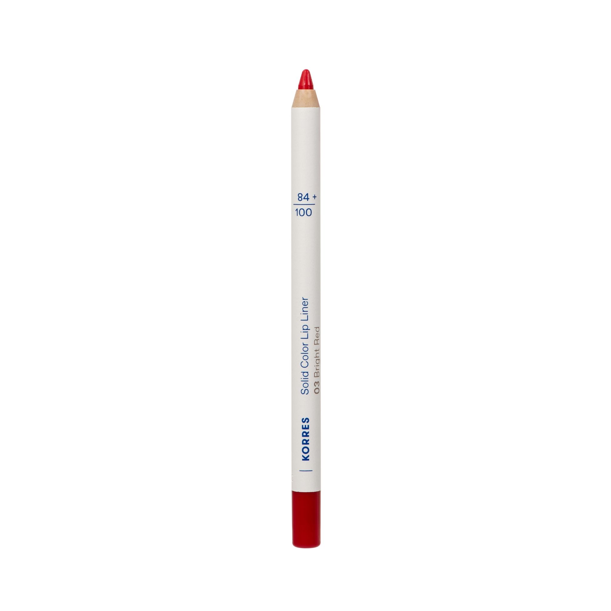 Korres Lips – Solid Color Lip Liner Bright Red 03 1.2g