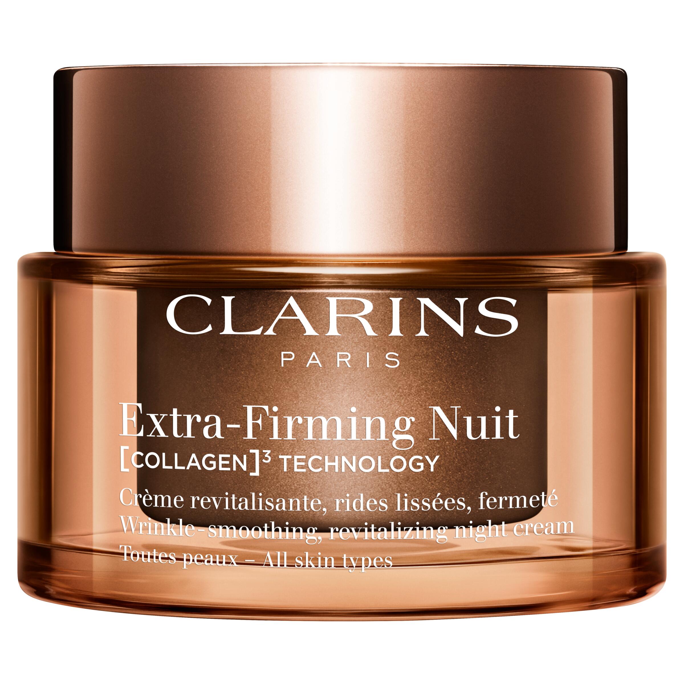 Clarins Extra Firming – Nachtcreme Alle Hauttypen [Collagen]³ Technologie 50ml