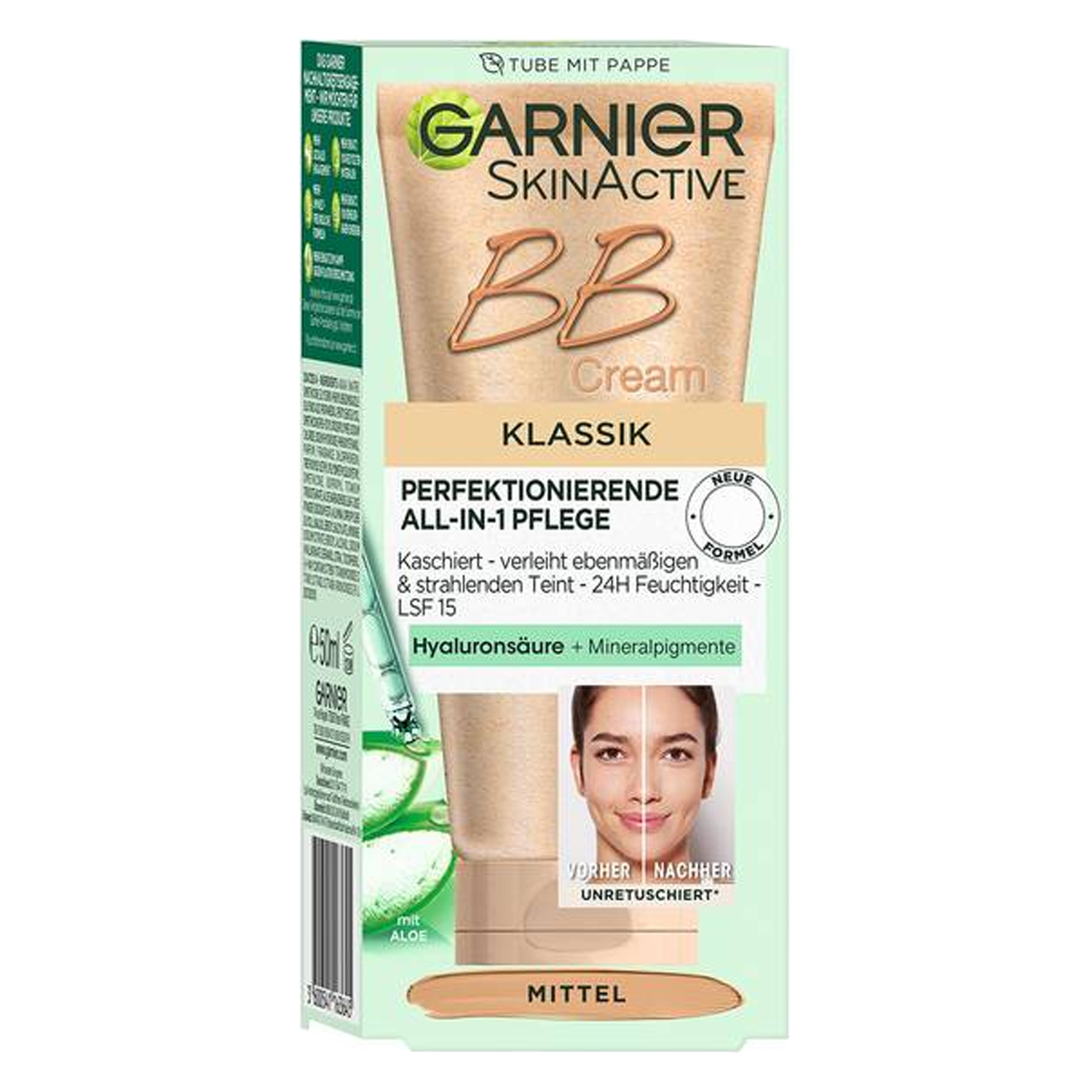 Garnier Skinactive Face - Bb Cream Classic Mittlere Hauttypen 50ml
