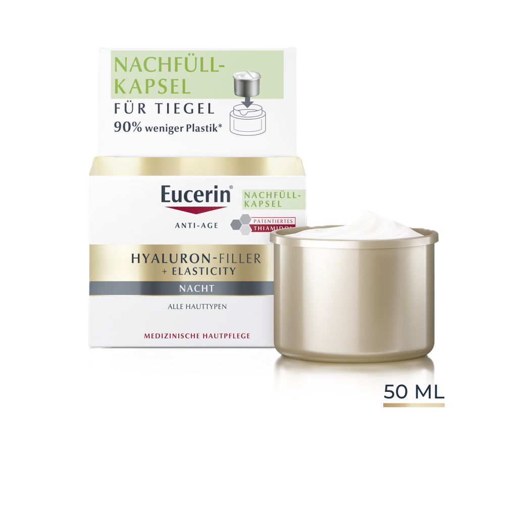 Eucerin Hyaluron-Filler + Elasticity - Nachtpflege Refill 50ml