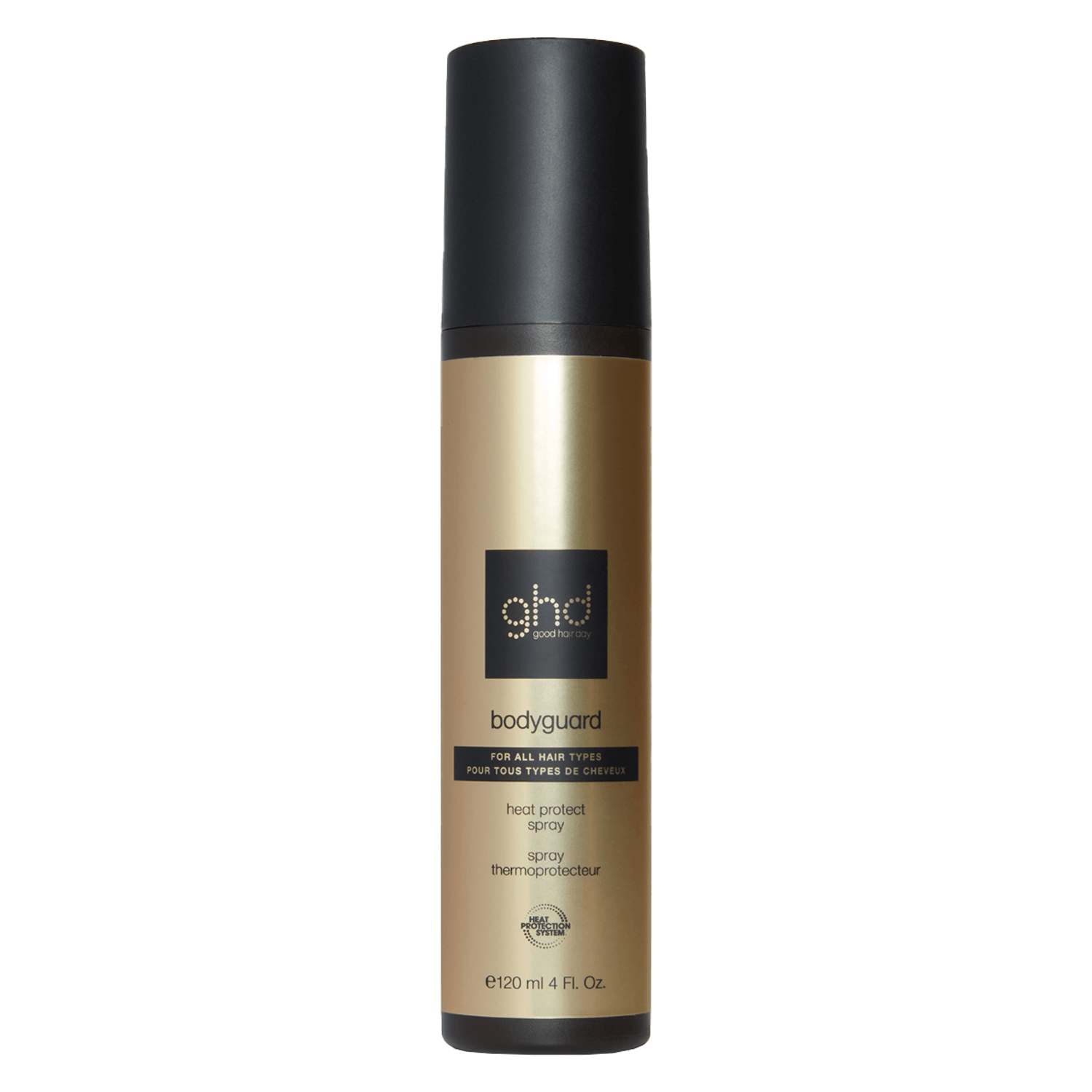 Ghd Heat Protection Styling System – Bodyguard Heat Protect Spray For All Hair Types 120ml