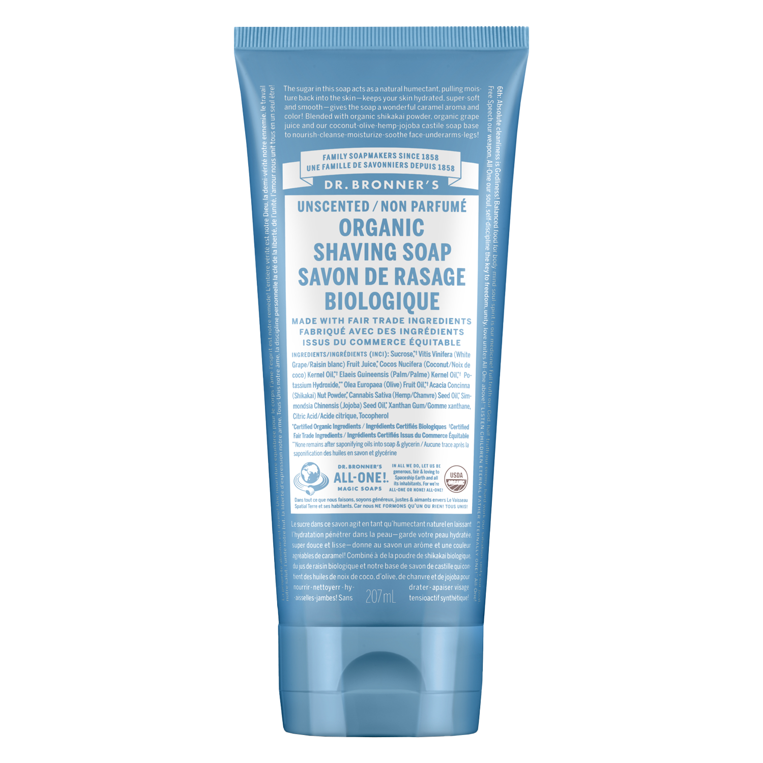 Dr. Bronner's - Shaving Soap Baby Mild 207ml