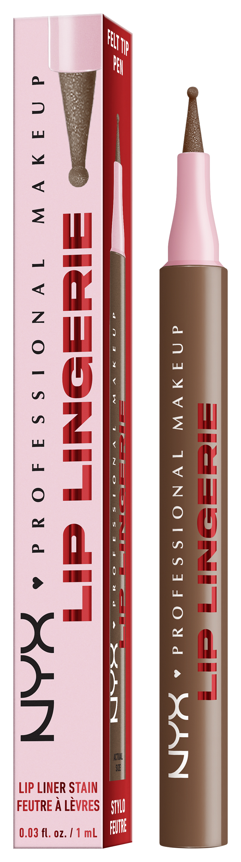 Nyx Professional Makeup Lip Lingerie - Lip Lingerie Lip Liner Stain Seamless All Day Stain Waterproof Up To No Good 1ml