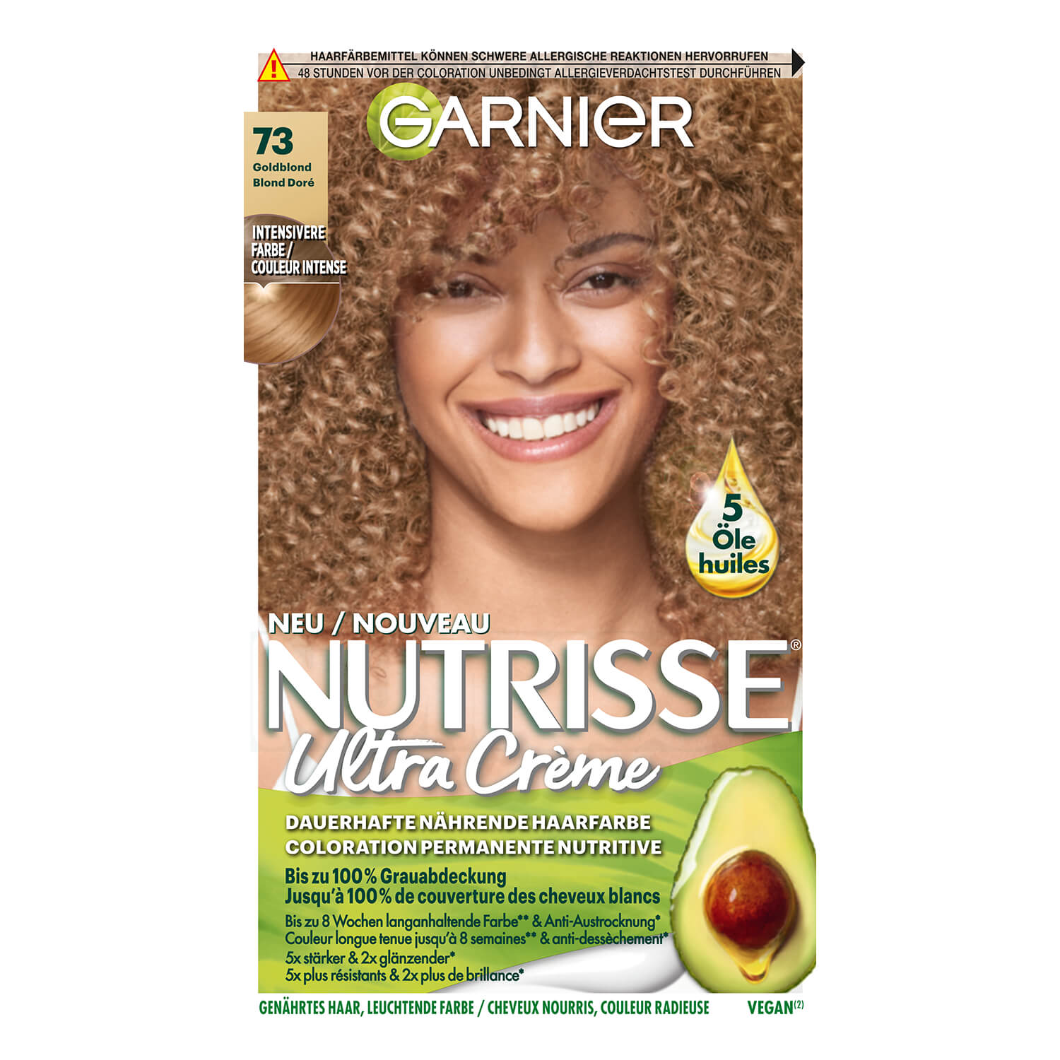 Garnier Nutrisse – 73 Goldblond 1x