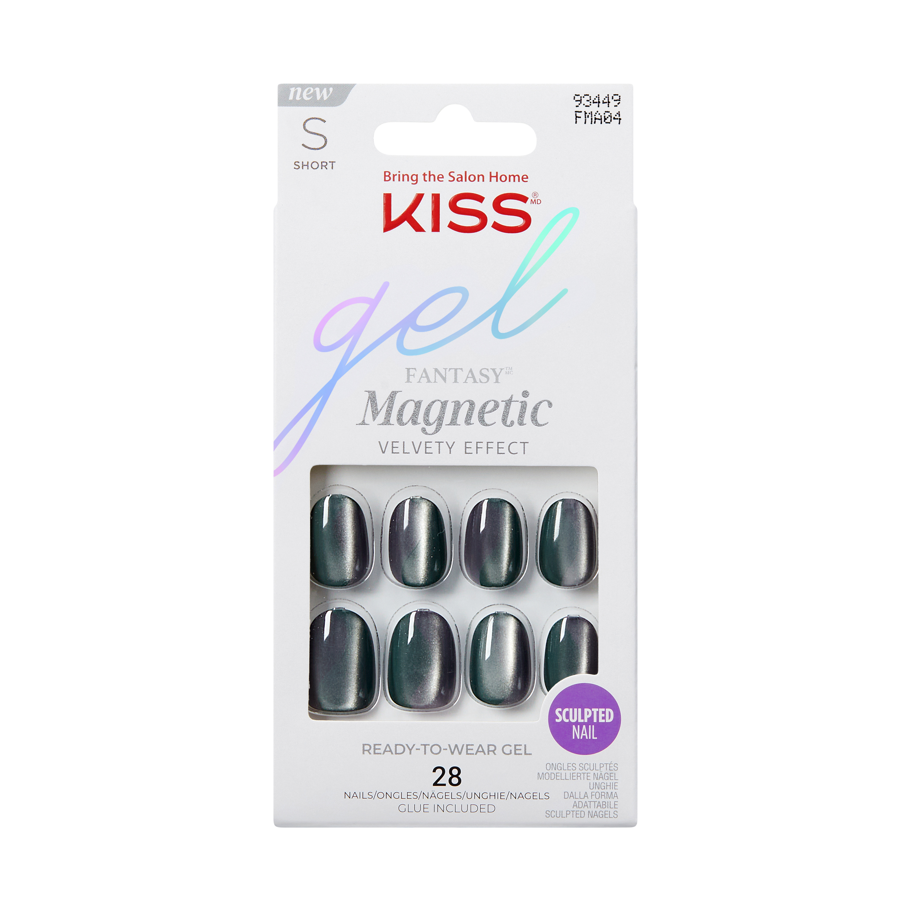 Kiss Nails – Gel Fantasy Allure – Moonbeam 1x