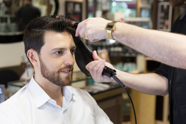 Männer frisuren graue strähnen