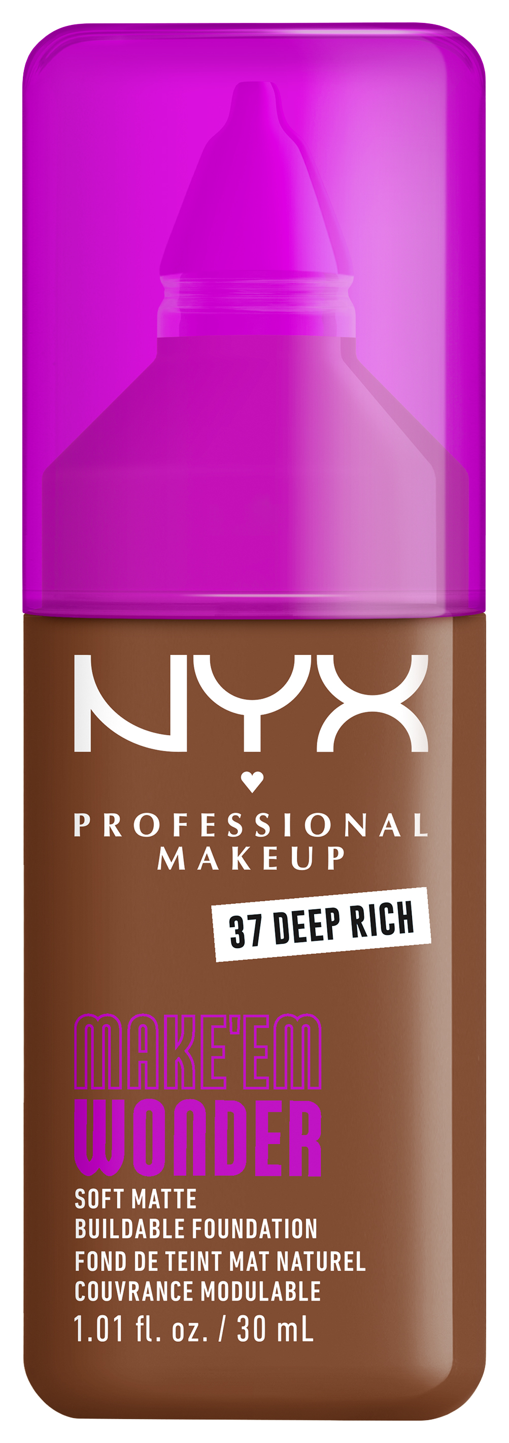 Nyx Professional Makeup Make 'em Wonder - Foundation 36 Deep Rich 30ml