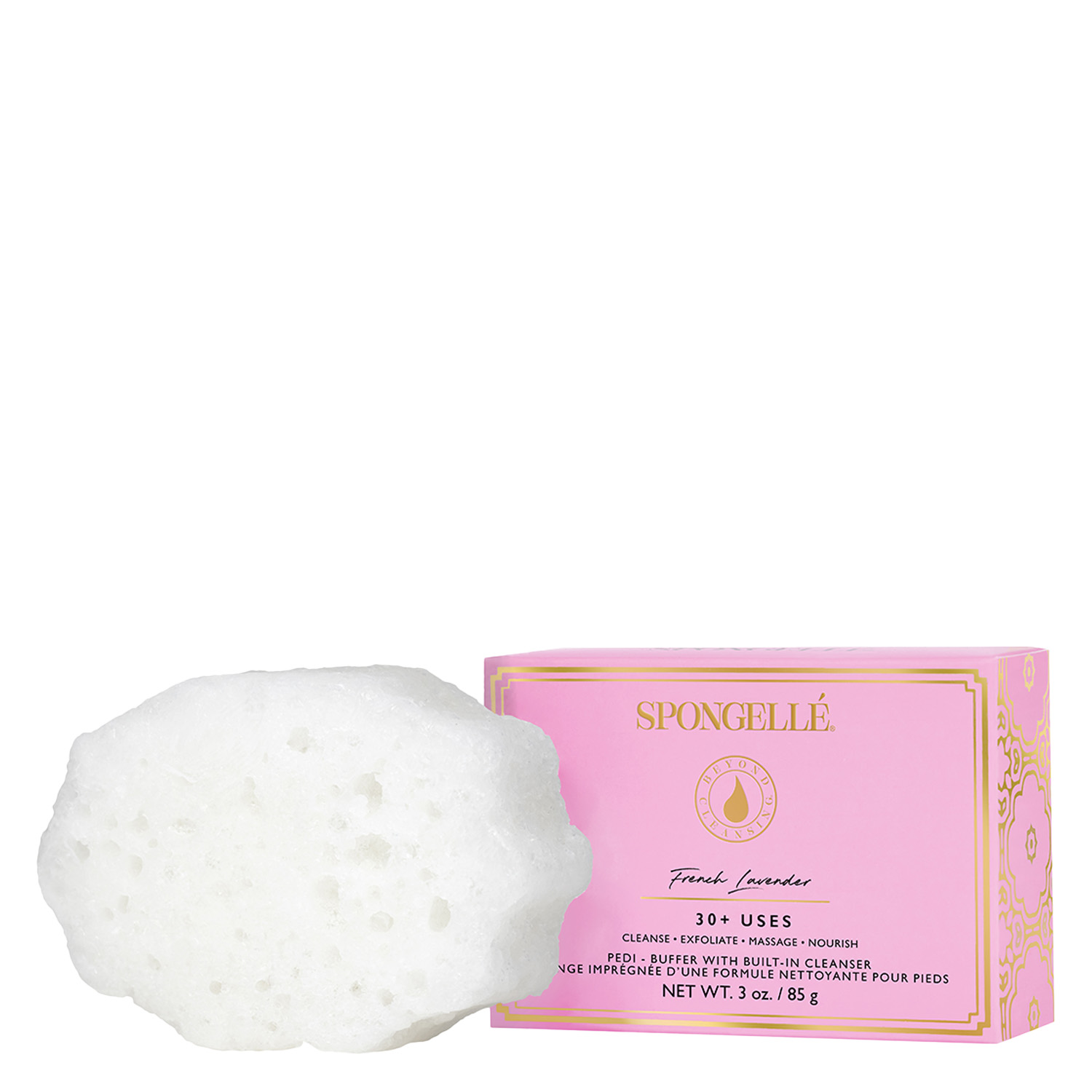 Spongellé Pedi-Buffer – French Lavender 85g