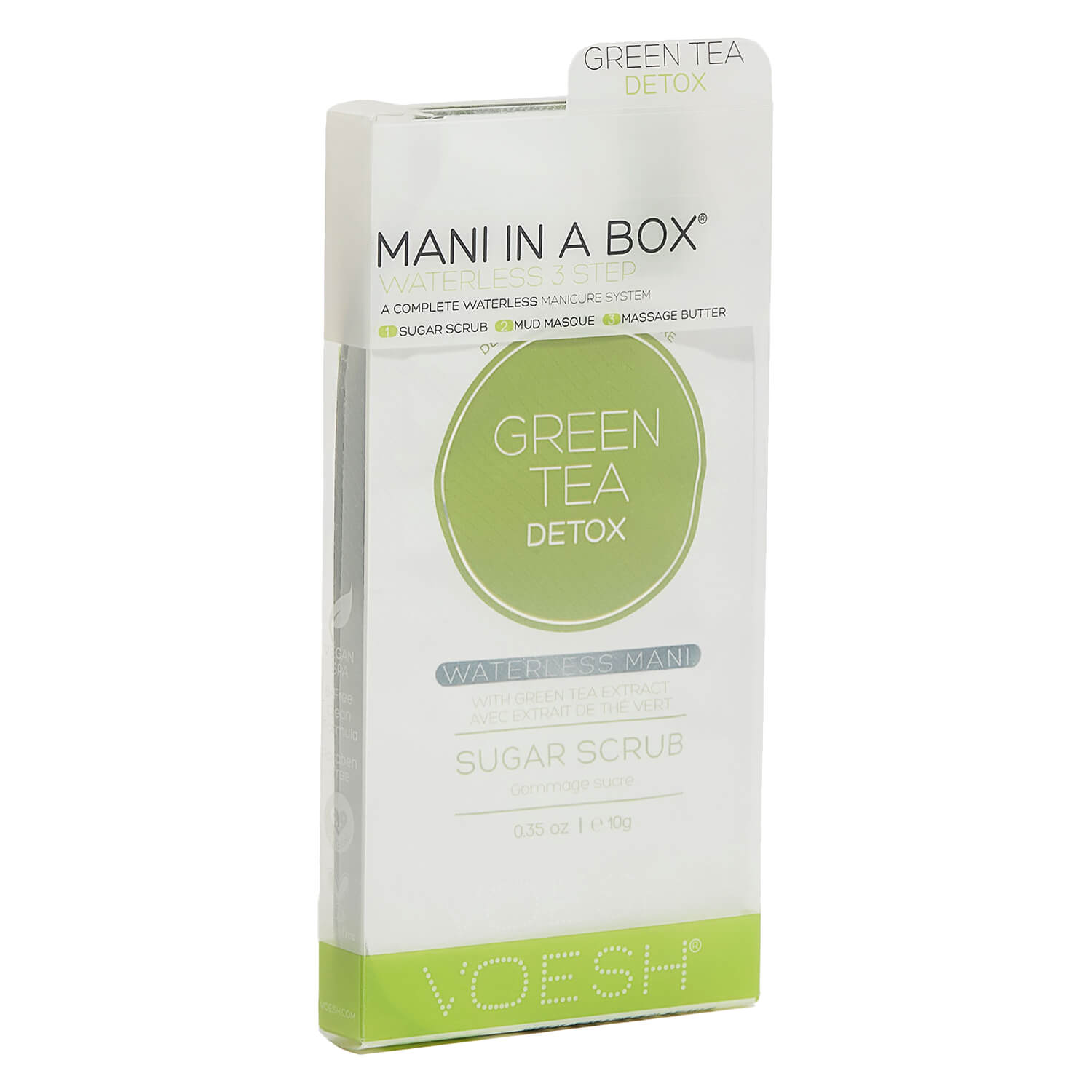 Voesh New York – Mani In A Box 3 Step Green Tea Detox