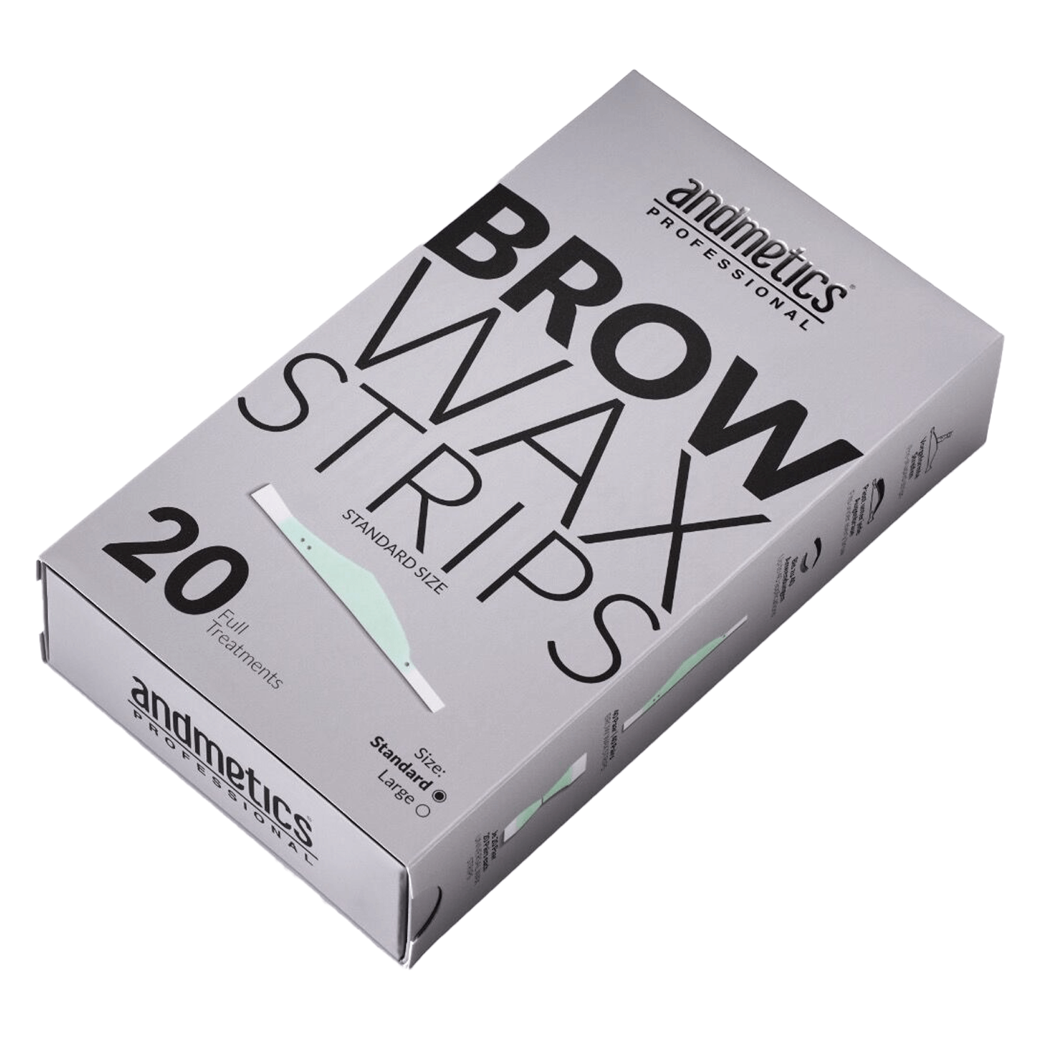 Andmetics Professional – Brow Wax Strips Men 20x