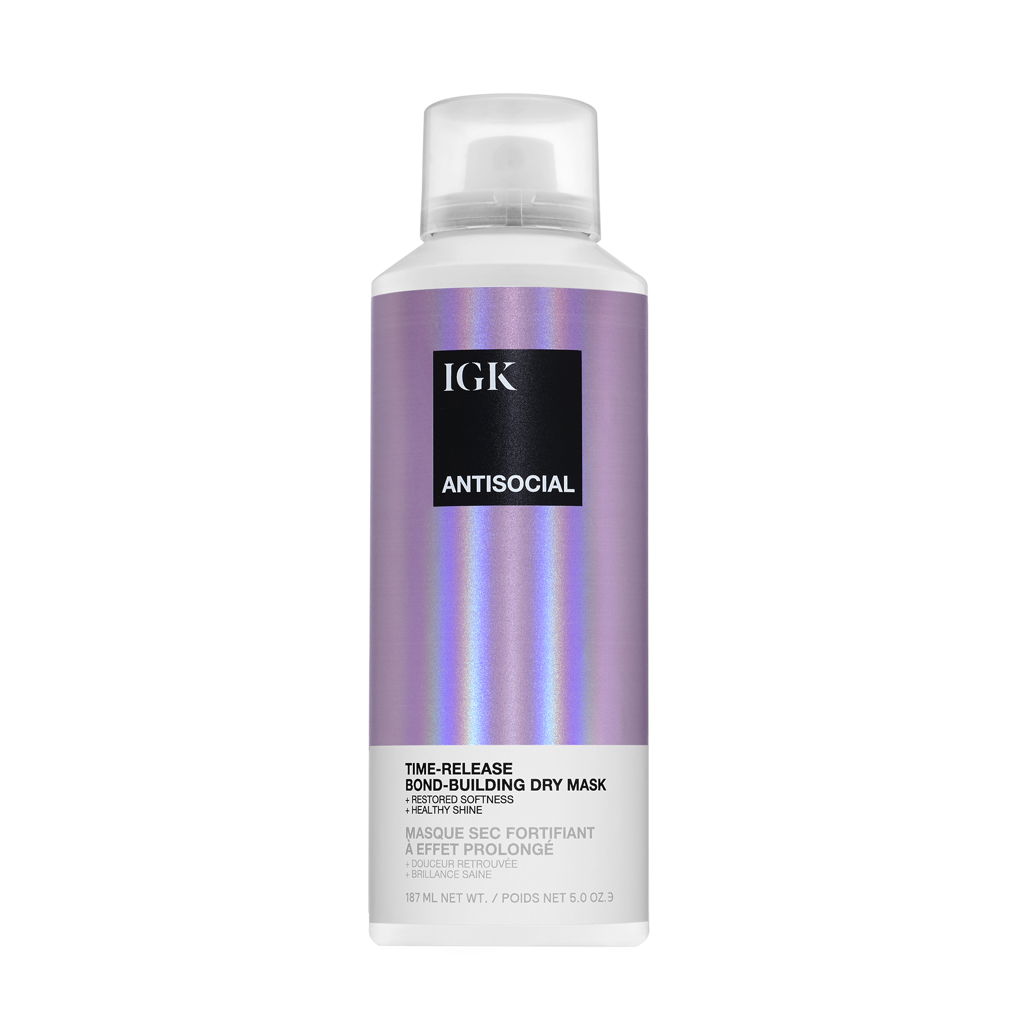 Igk Antisocial – Time-Release Dry Hair Mask 148ml