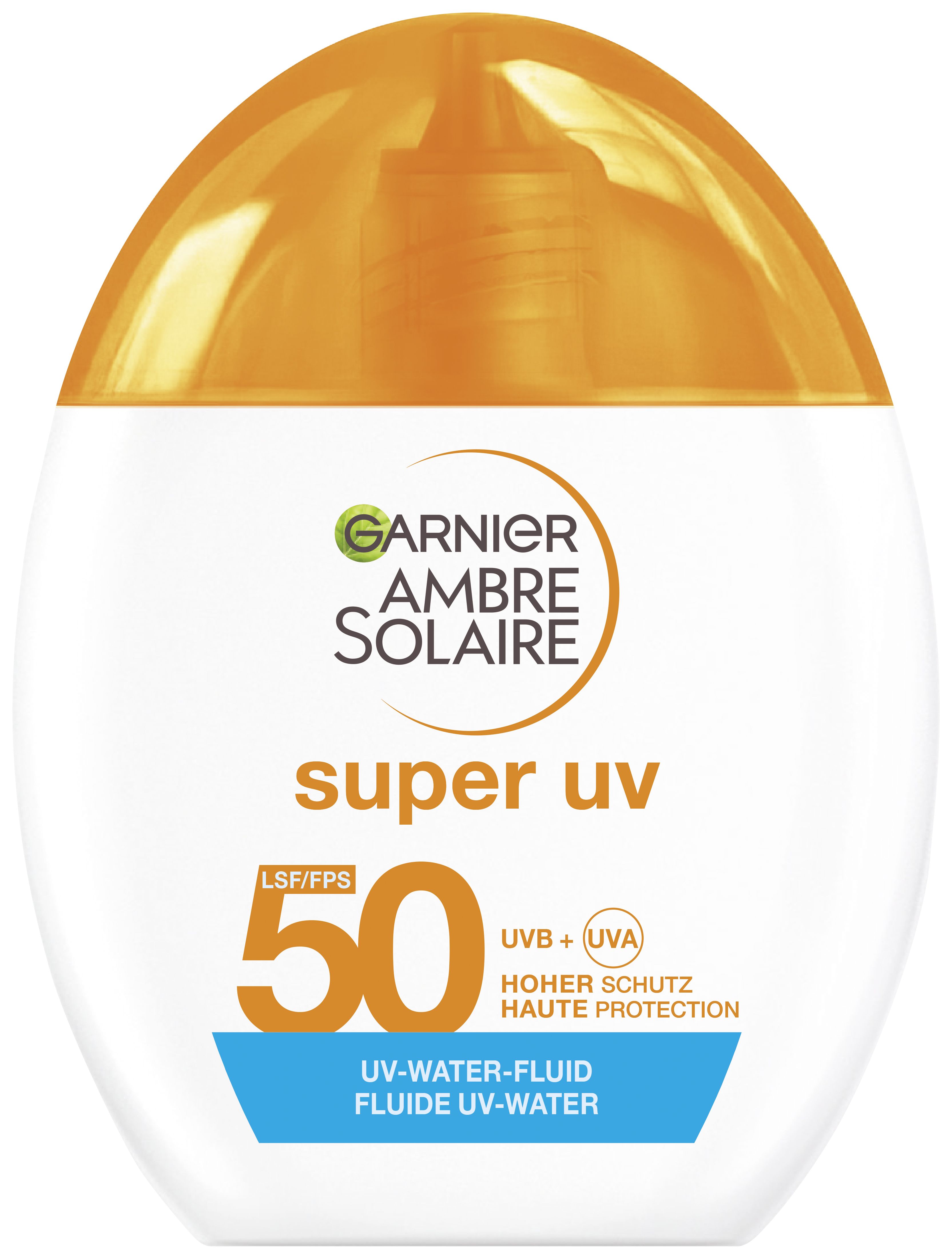 Garnier Ambre Solaire - Super Uv Uv-Water-Fluid Invisible Lsf 50 40ml