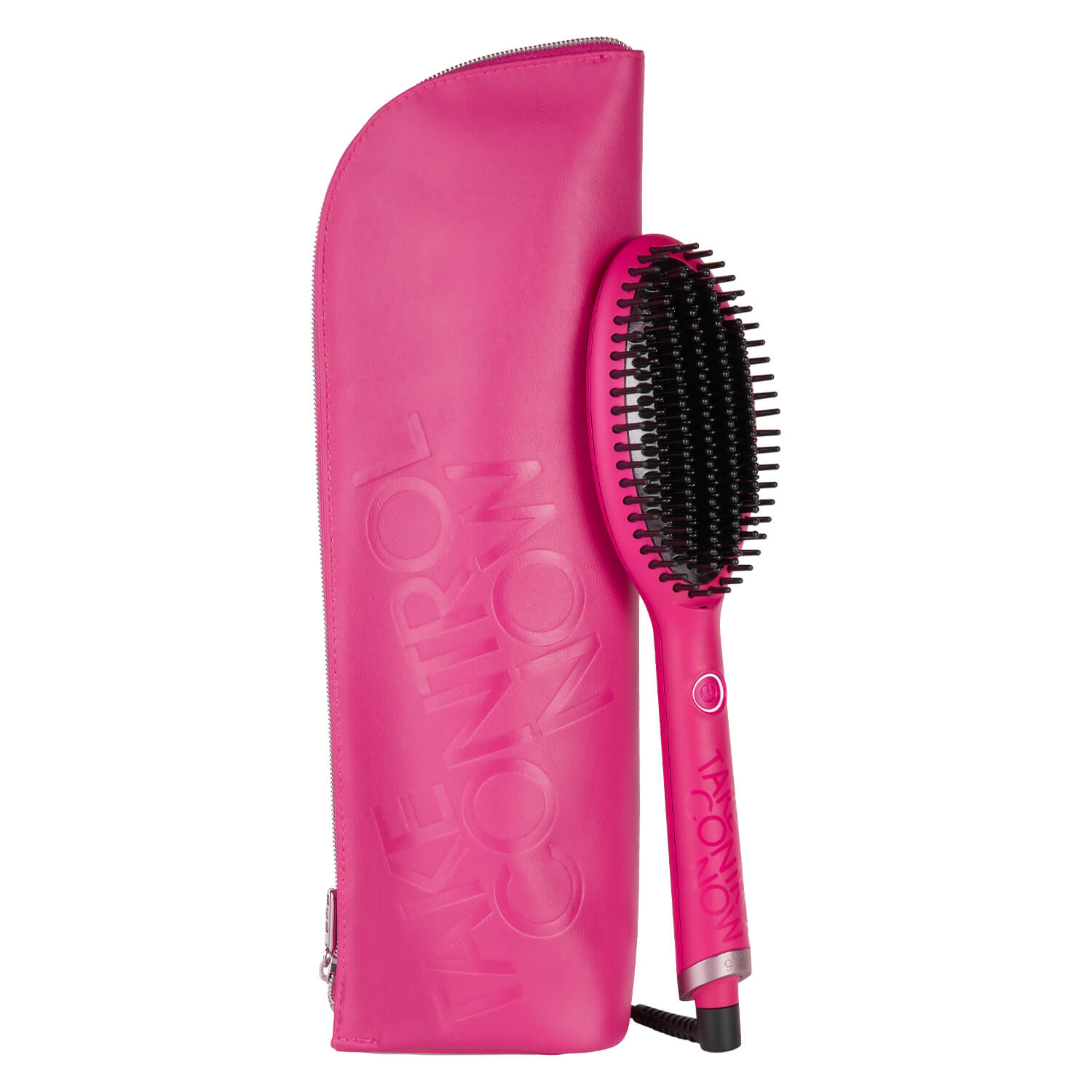 Ghd Take Control Now Glide Hot Brush Pink