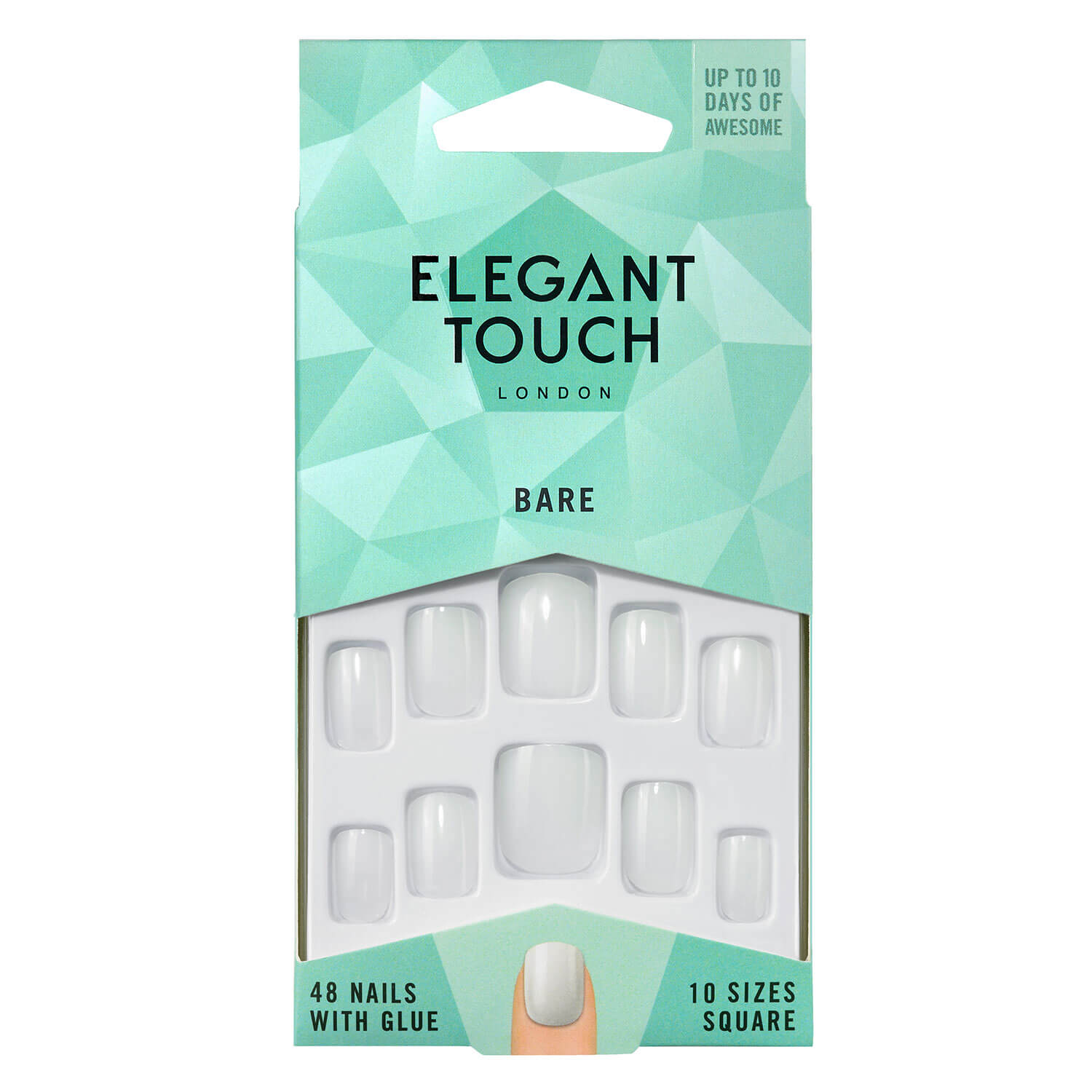 Elegant Touch – Bare Nails Square