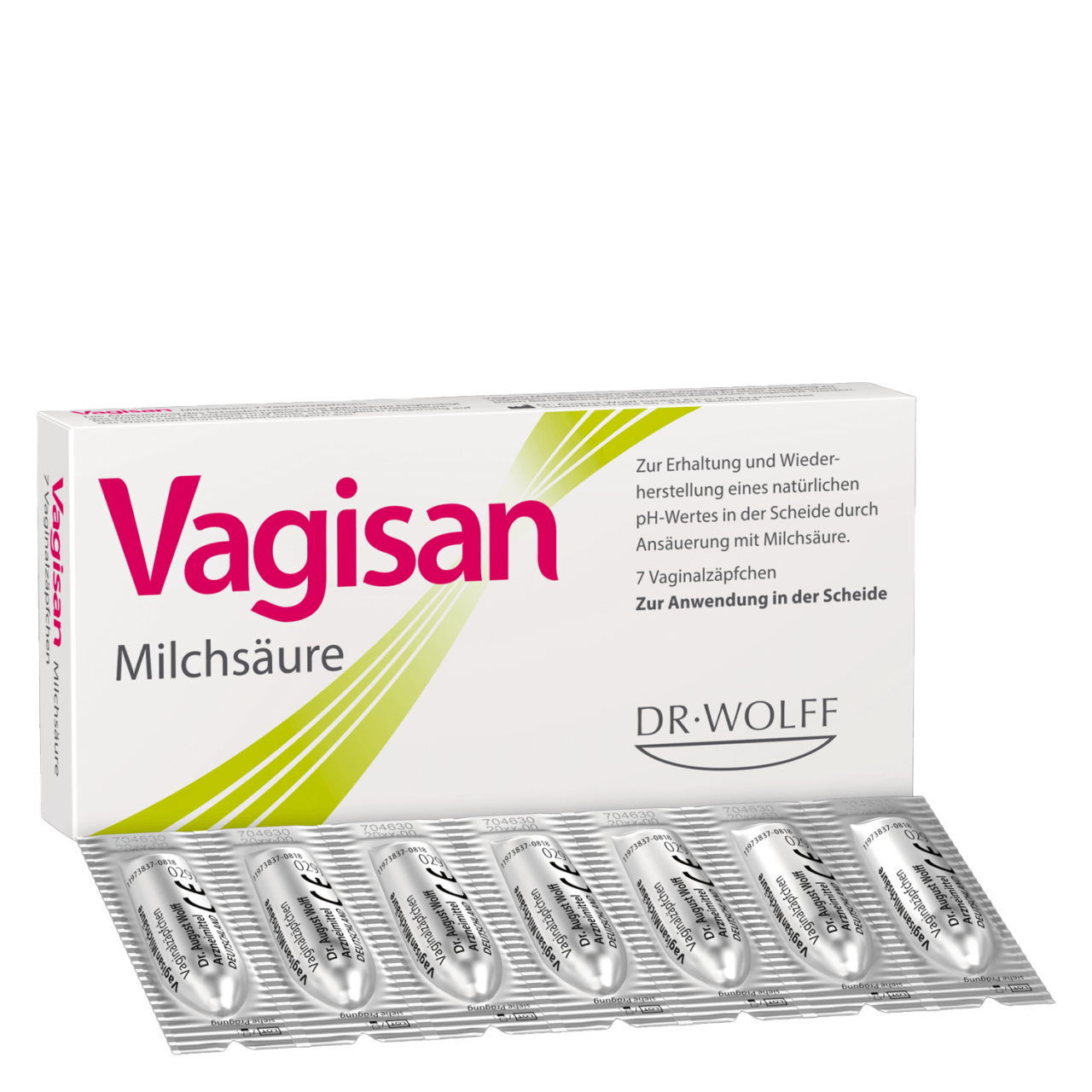 Vagisan - Milchsäurezäpfchen Blister