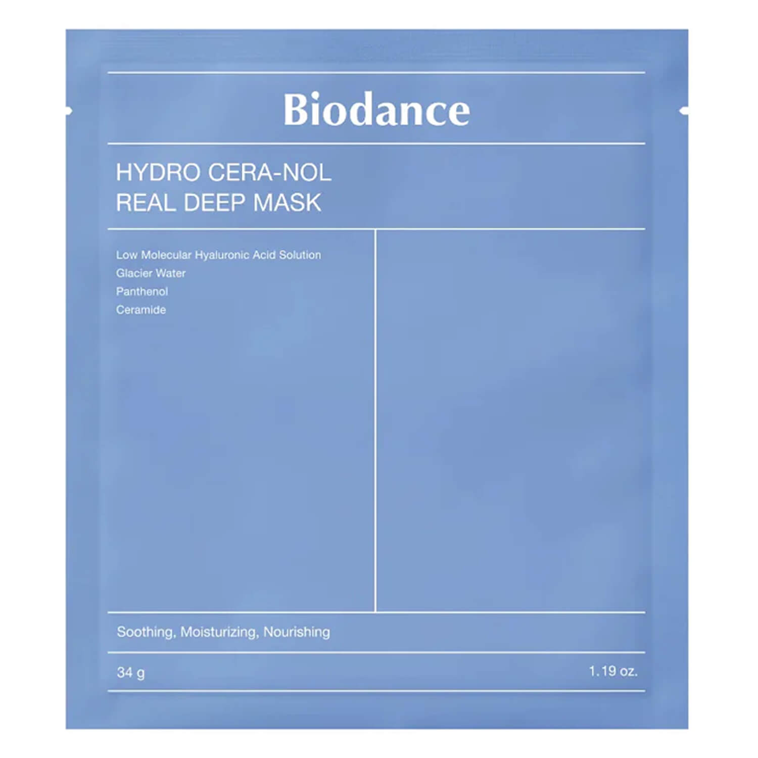 Biodance – Hydro Cera-Nol Real Deep Mask 34g