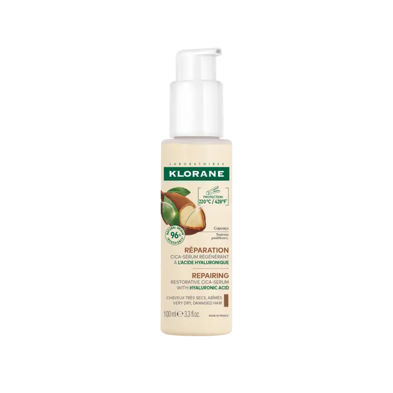 Klorane Cupuaçu – Repairing Restorative Cica-Serum With Hyaluronic Acid 100ml