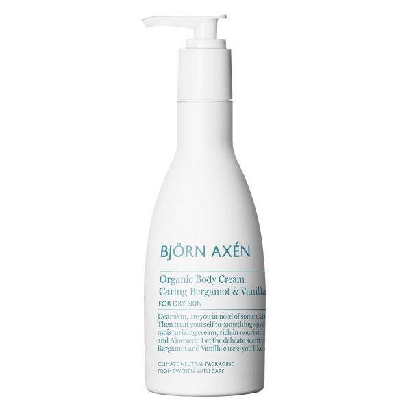 Image of Björn Axén Organic - Body Cream Caring Bergamot & Vanilla