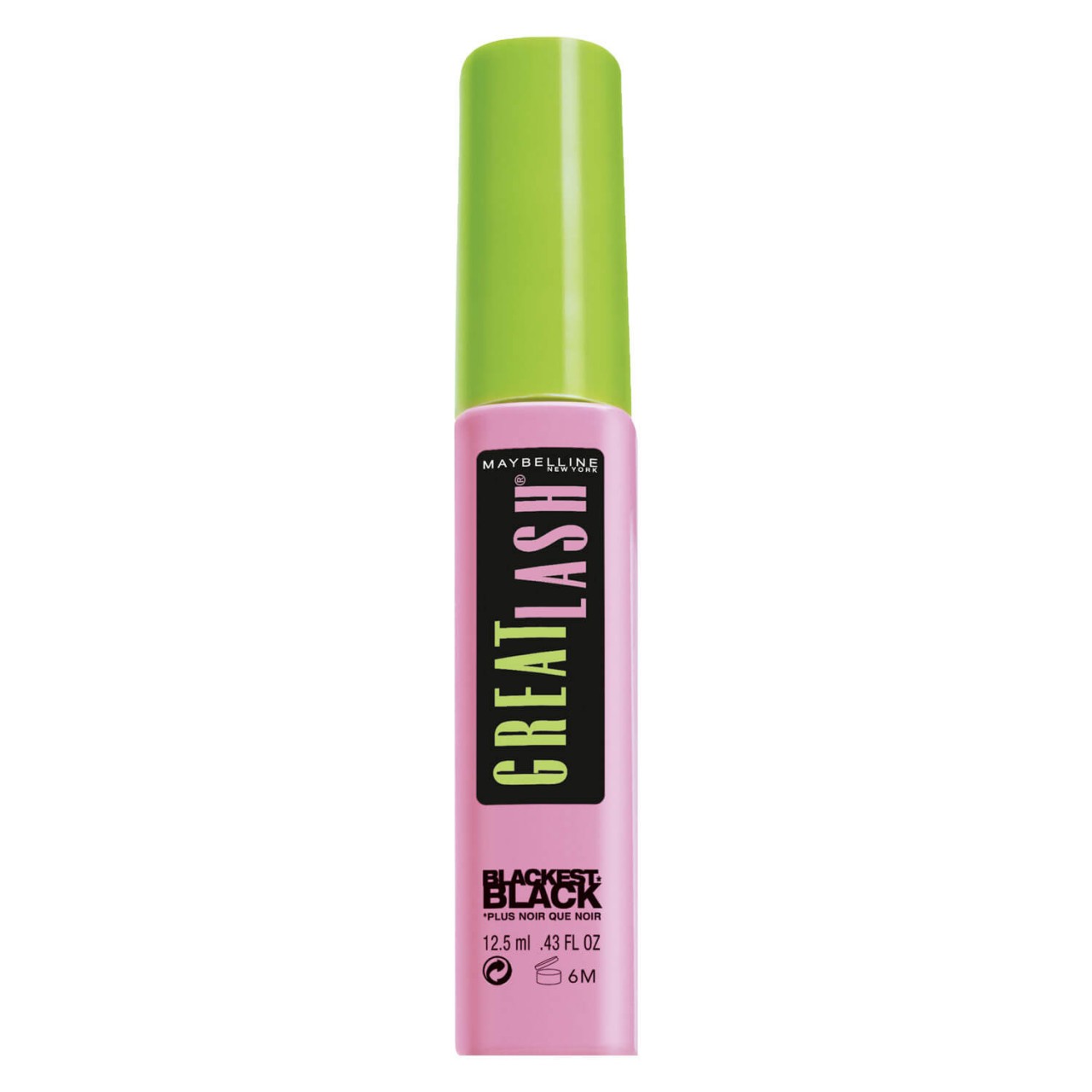 Maybelline NY Mascara - Great Lash Mascara Blackest Black