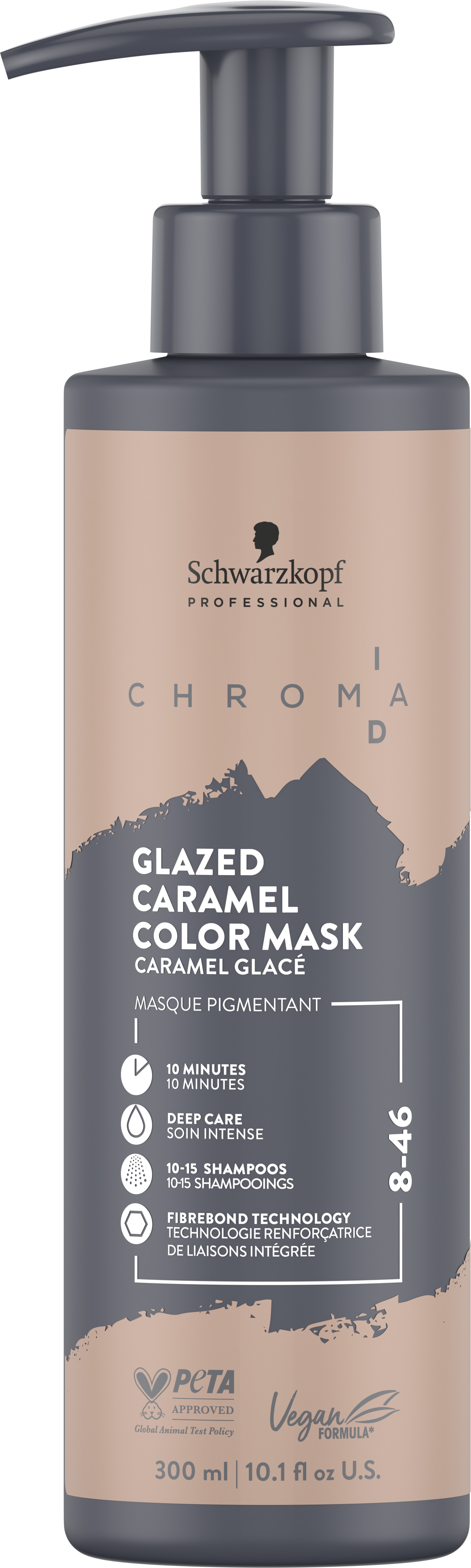 Schwarzkopf Chroma Id - Bonding Color Mask 8-46 Glazed Caramel 300ml